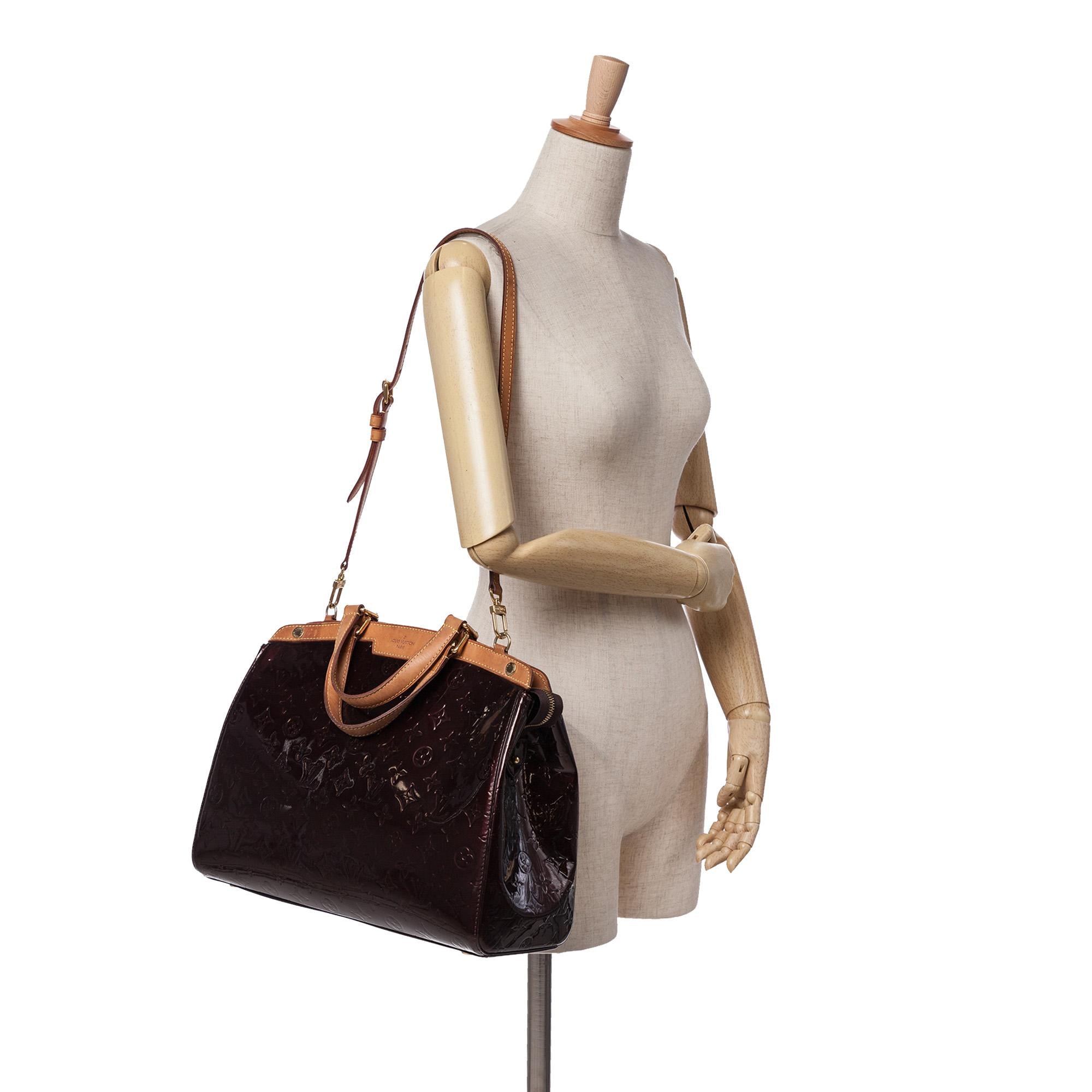 Louis Vuitton Monogram Vernis Brea GM