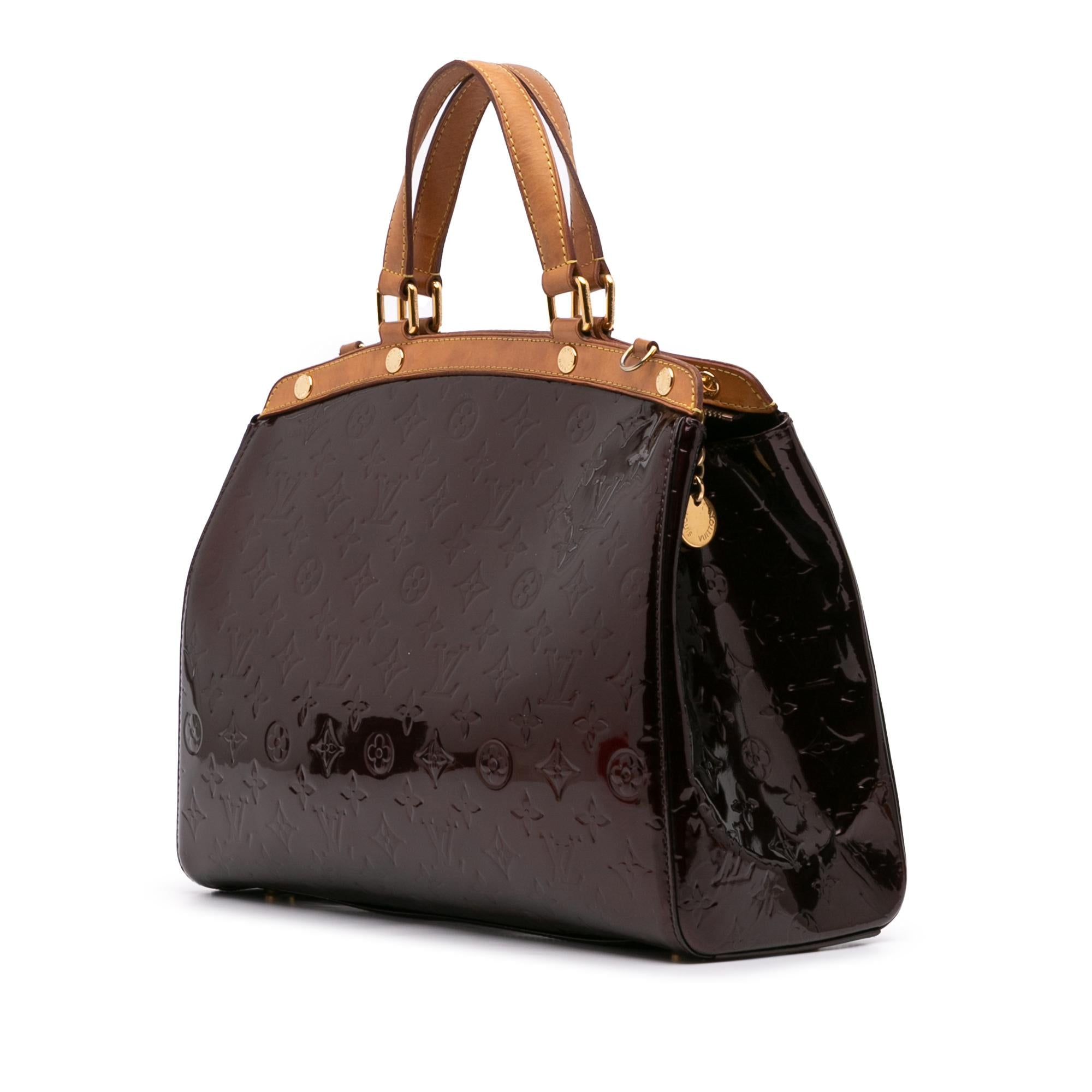 Louis Vuitton Monogram Vernis Brea GM