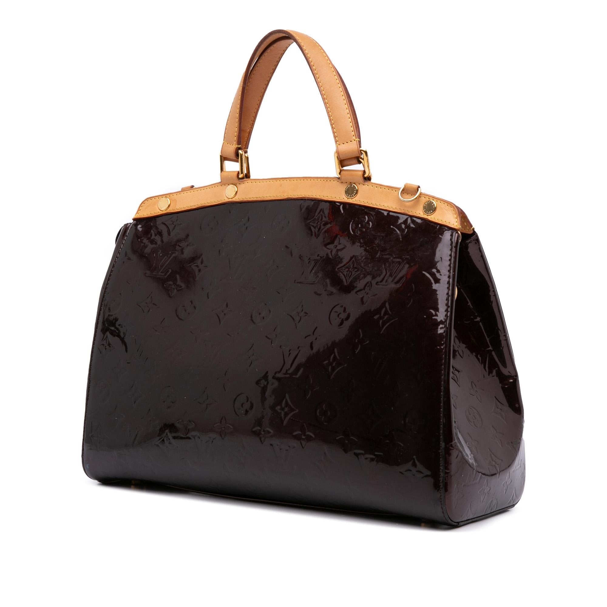 Louis Vuitton Monogram Vernis Brea GM