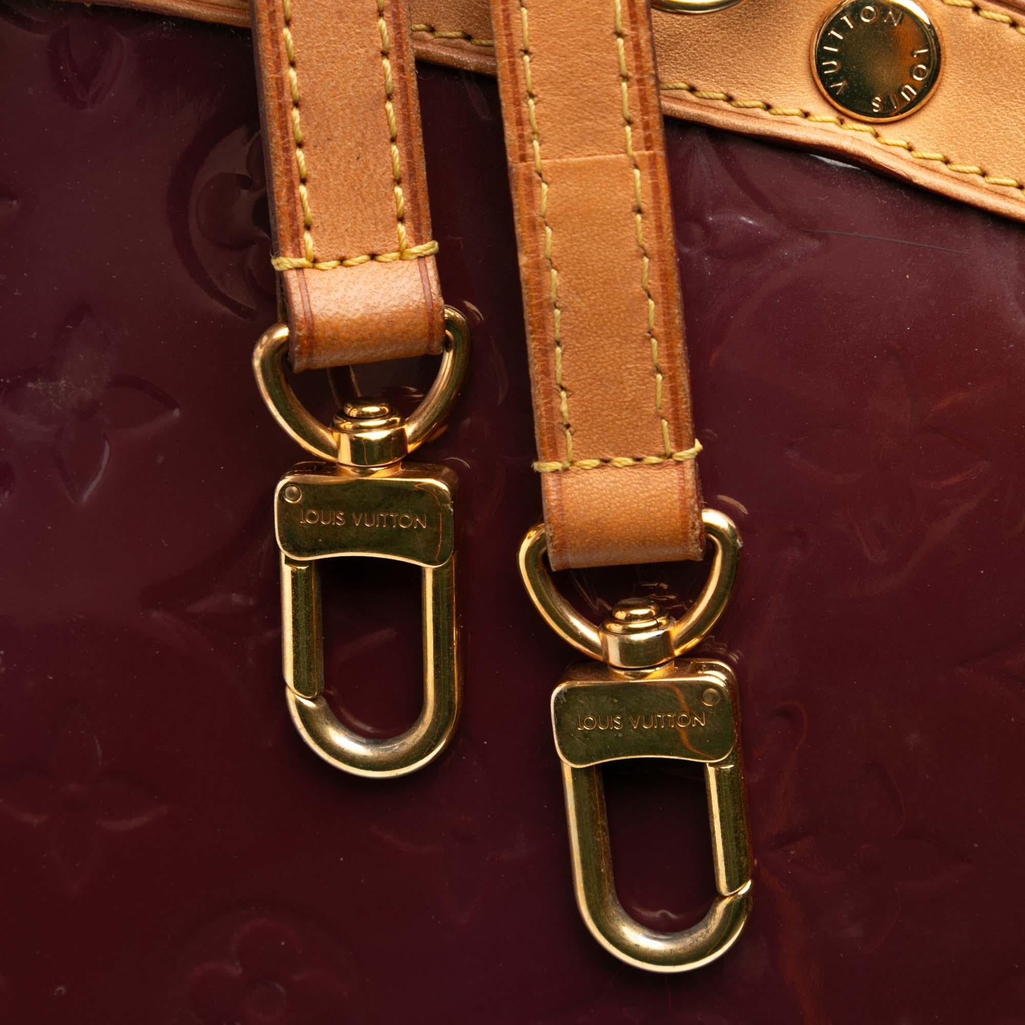 Louis Vuitton Monogram Vernis Brea GM