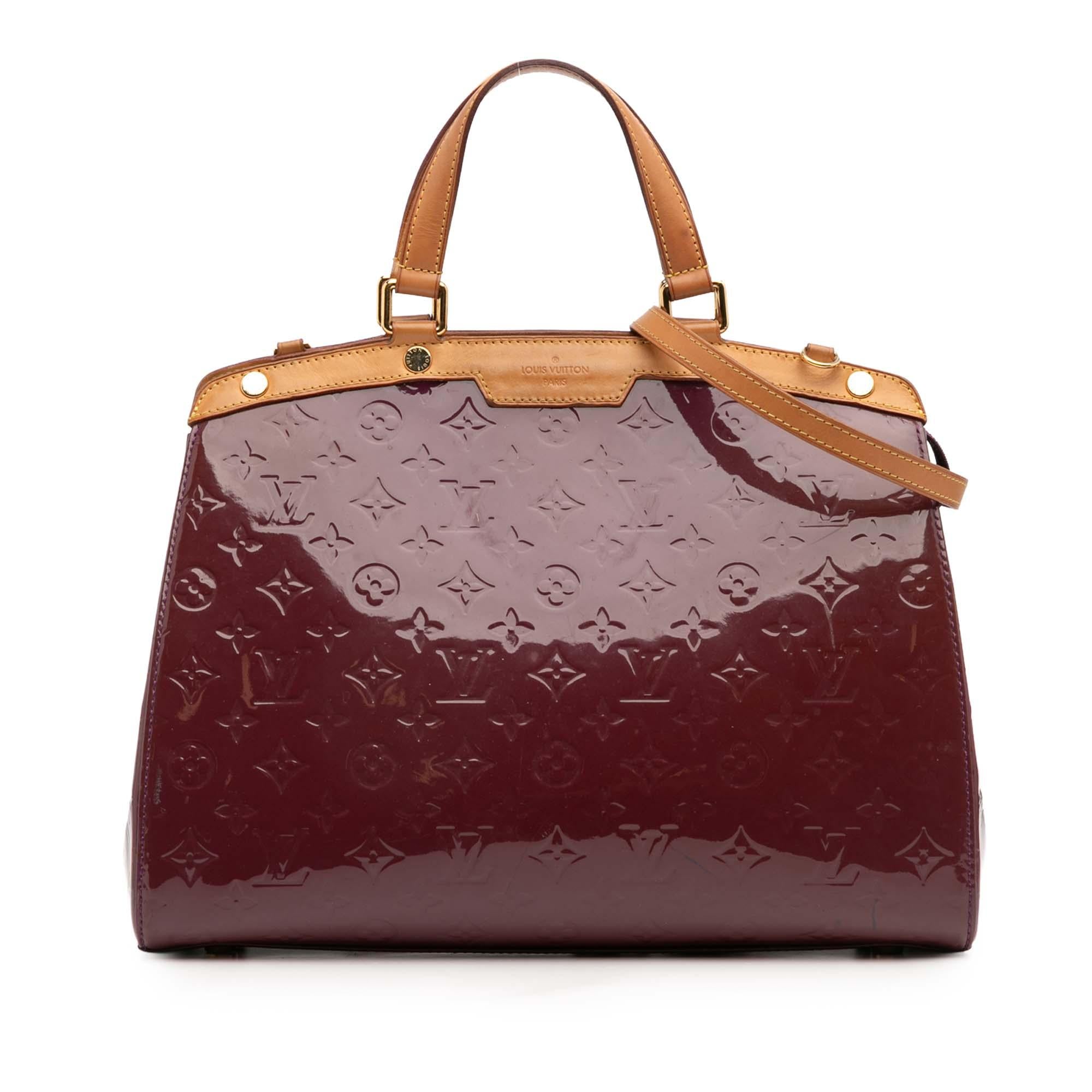 Louis Vuitton Monogram Vernis Brea GM