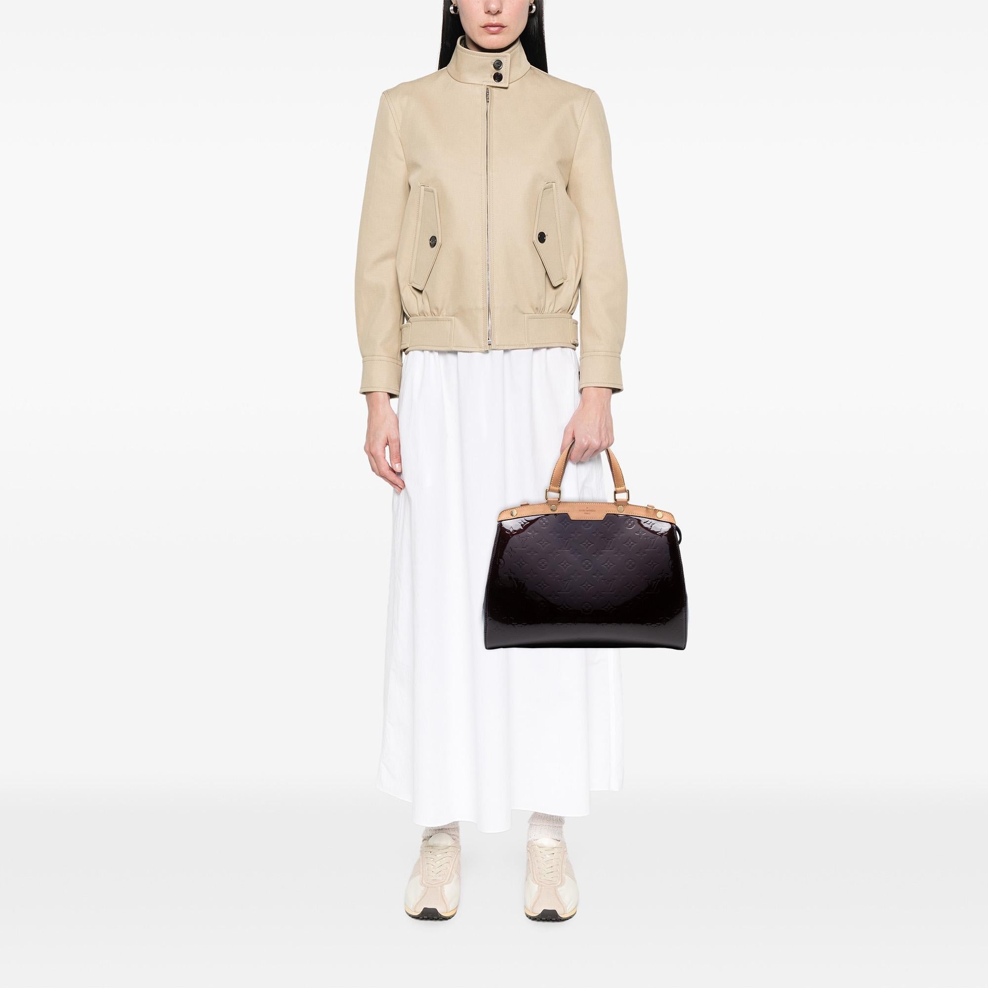 Louis Vuitton Monogram Vernis Brea GM