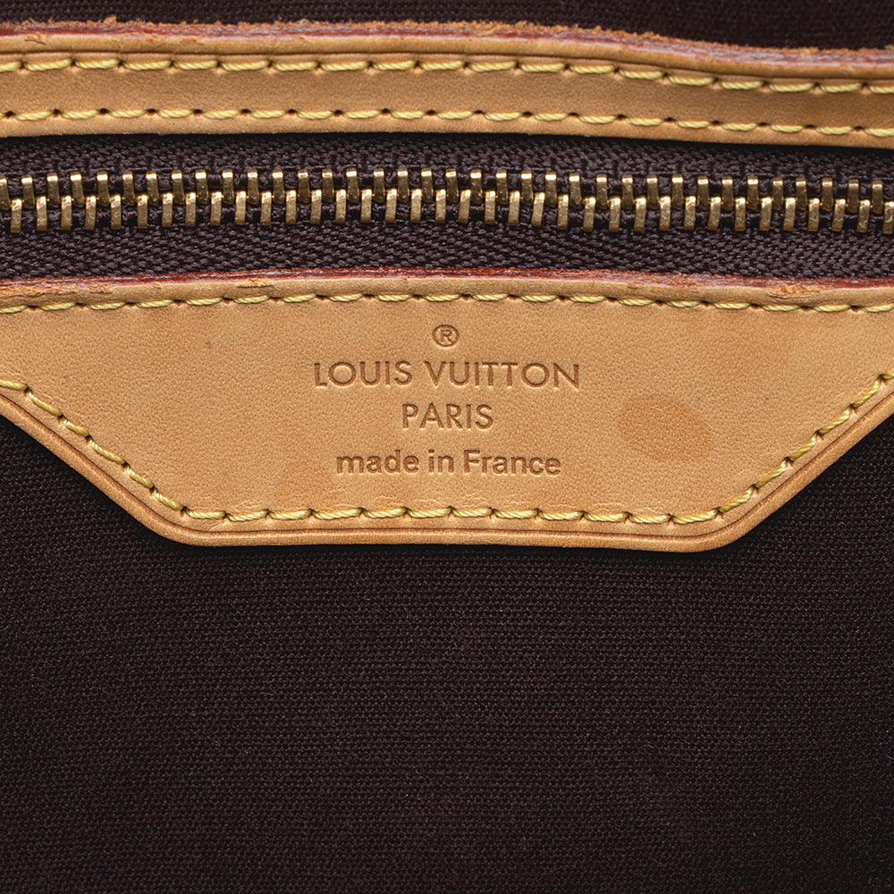 Louis Vuitton Monogram Vernis Brea MM Satchel (SHF-19681)