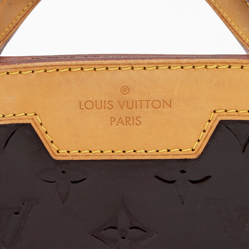 Louis Vuitton Monogram Vernis Brea MM Satchel (SHF-19681)
