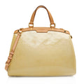Louis Vuitton Monogram Vernis Brea MM Satchel (SHF-20211)