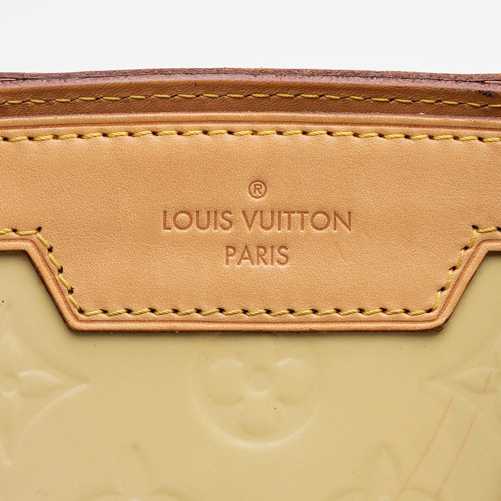 Louis Vuitton Monogram Vernis Brea MM Satchel (SHF-20211)