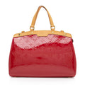 Louis Vuitton Monogram Vernis Brea MM Satchel (SHF-Lt8EA3)