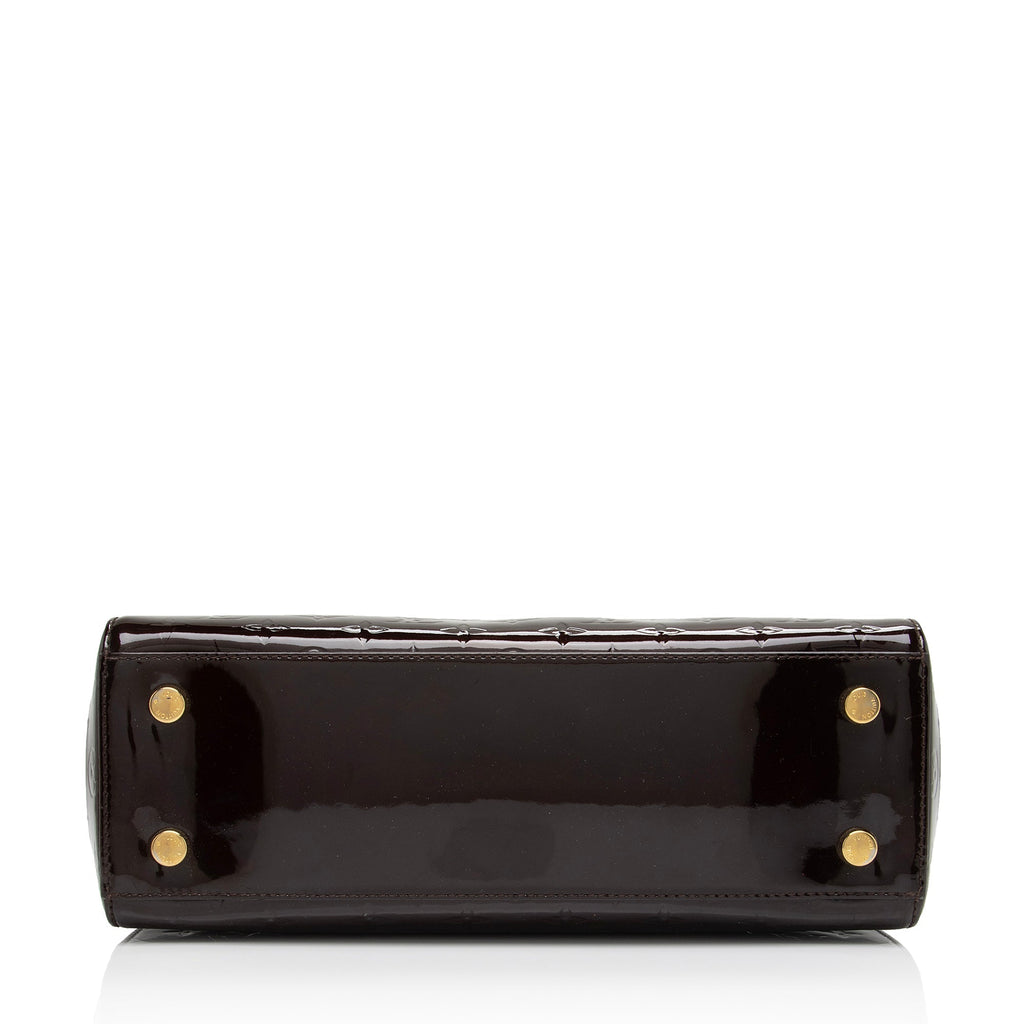 Louis Vuitton Monogram Vernis Brea MM Satchel (SHF-APAQxH)