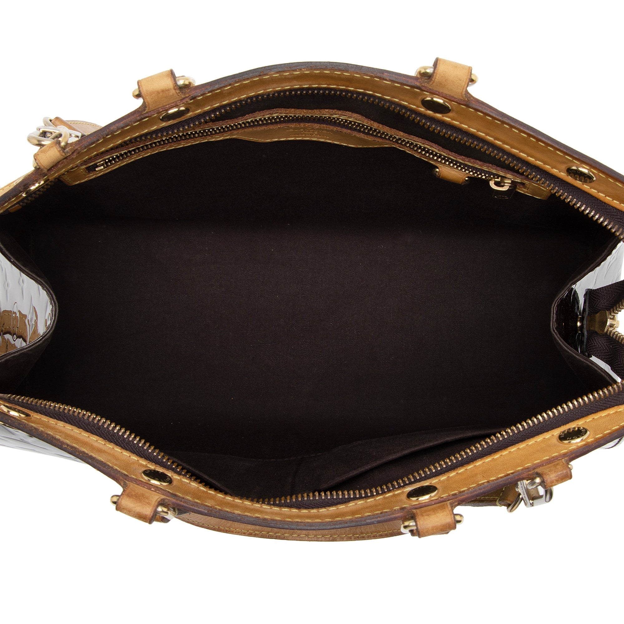 Louis Vuitton Monogram Vernis Brea MM Satchel (SHF-APAQxH)
