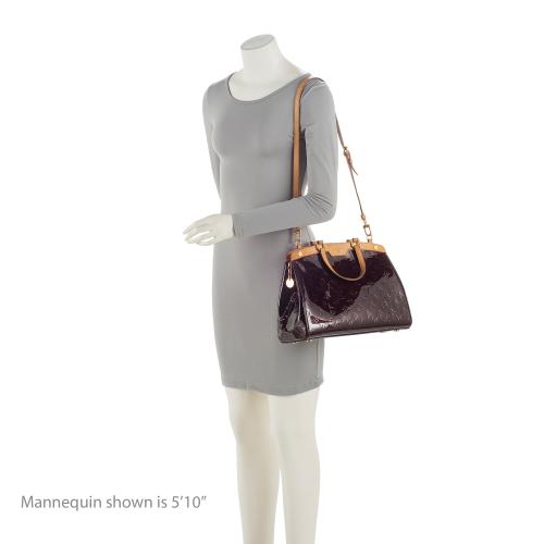 Louis Vuitton Monogram Vernis Brea MM Satchel (SHF-APAQxH)