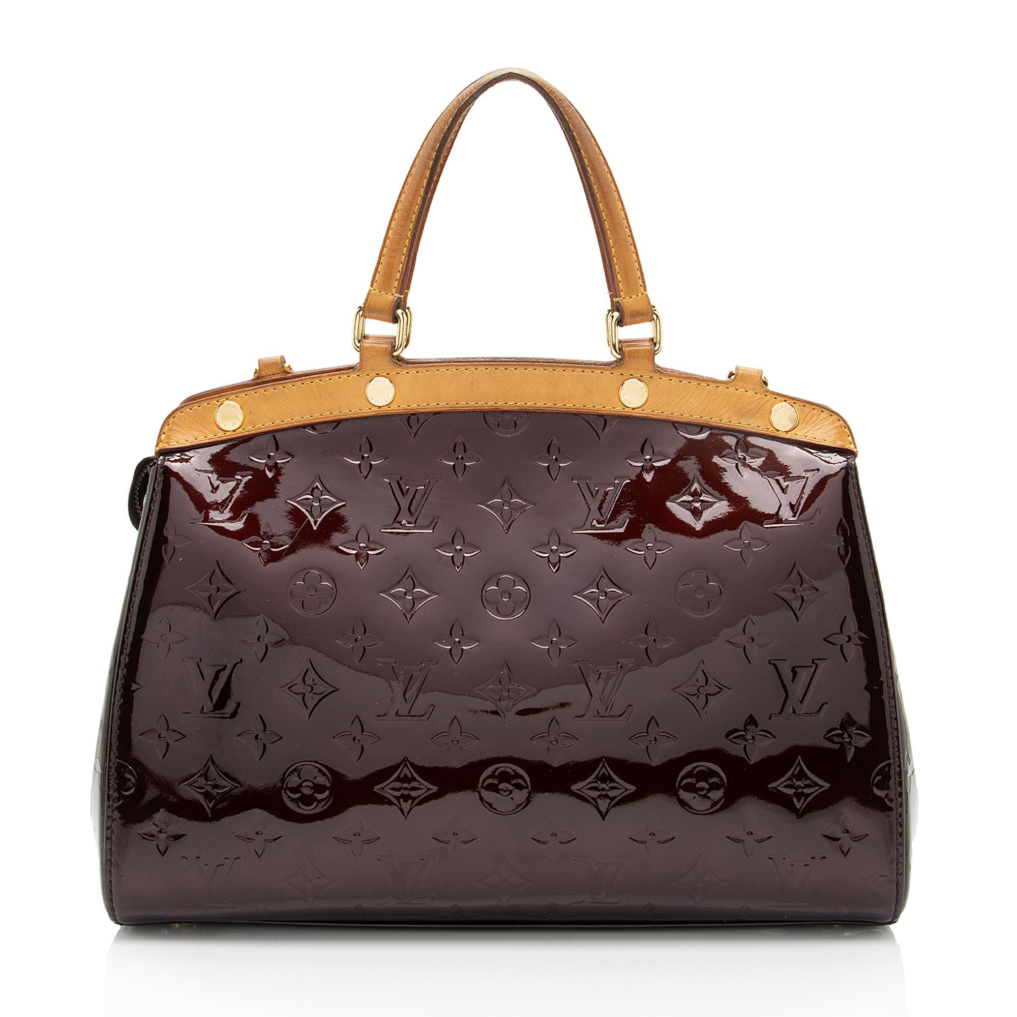Louis Vuitton Monogram Vernis Brea MM Satchel (SHF-KsQkQS)