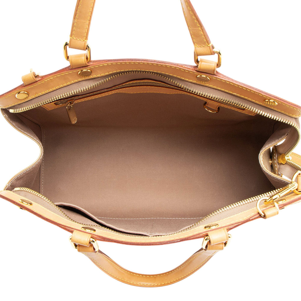 Louis Vuitton Monogram Vernis Brea MM Satchel (SHF-bDLzHC)