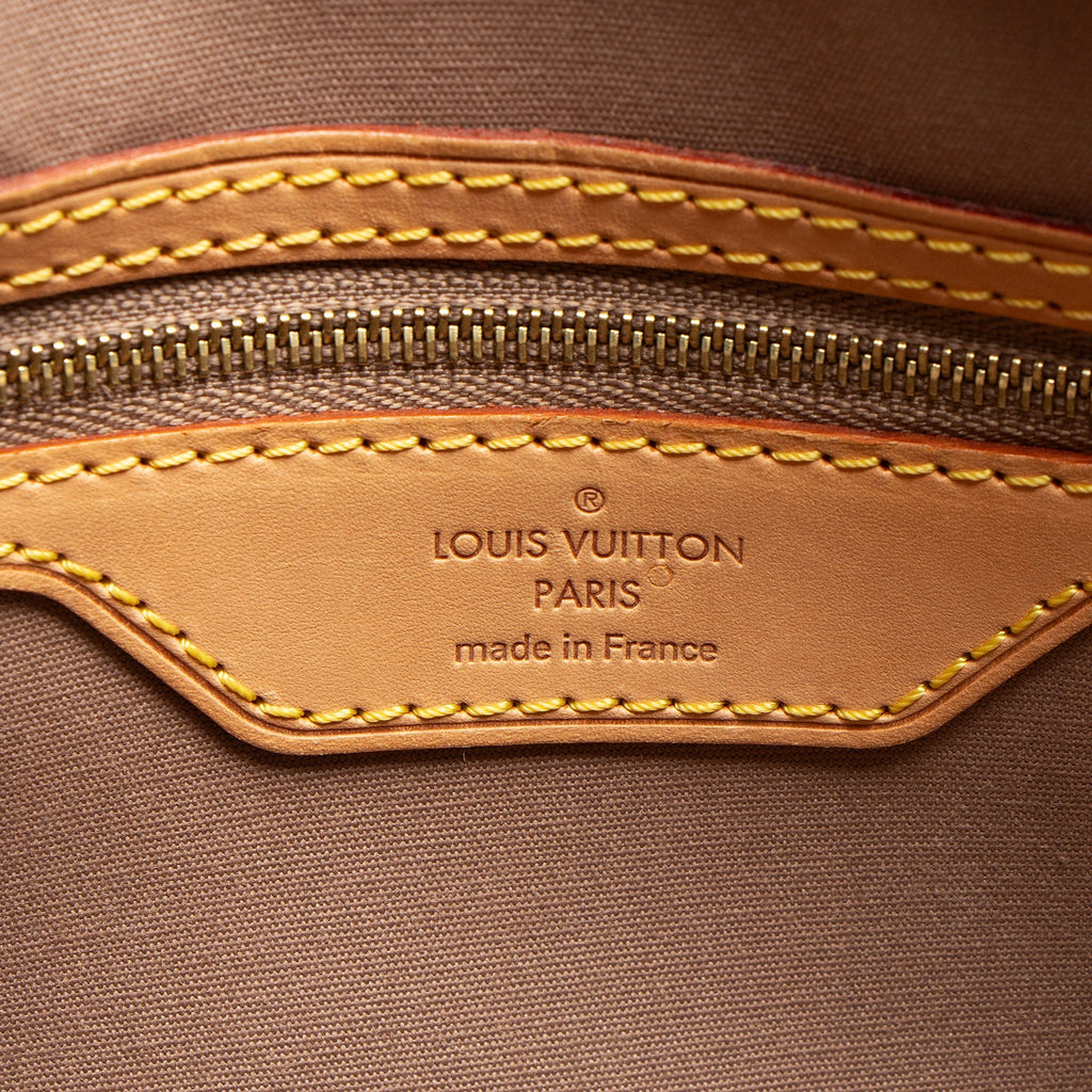 Louis Vuitton Monogram Vernis Brea MM Satchel (SHF-bDLzHC)