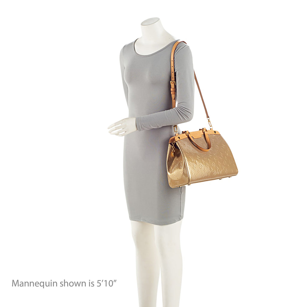 Louis Vuitton Monogram Vernis Brea MM Satchel (SHF-bDLzHC)