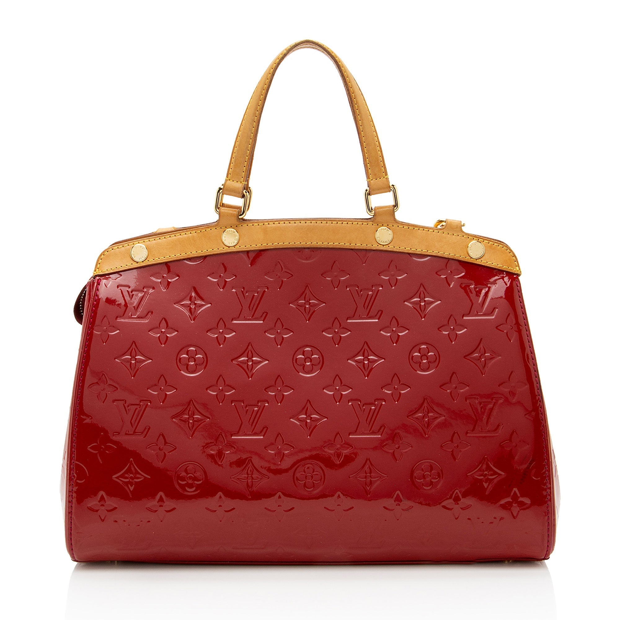 Louis Vuitton Monogram Vernis Brea MM Satchel