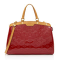 Louis Vuitton Monogram Vernis Brea MM Satchel