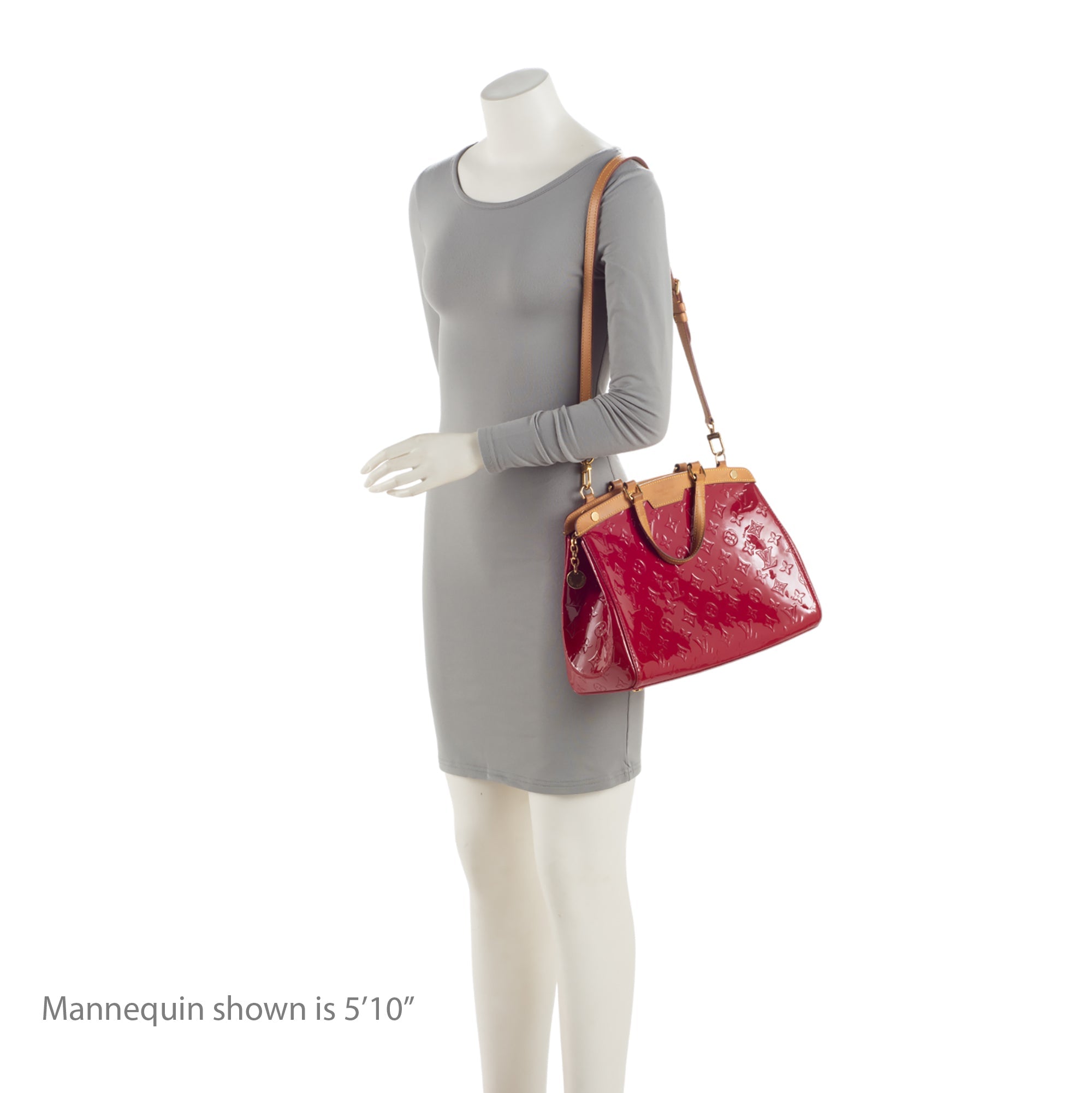 Louis Vuitton Monogram Vernis Brea MM Satchel
