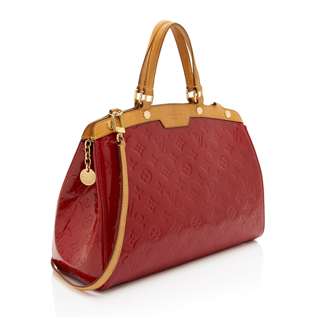 Louis Vuitton Monogram Vernis Brea MM Satchel