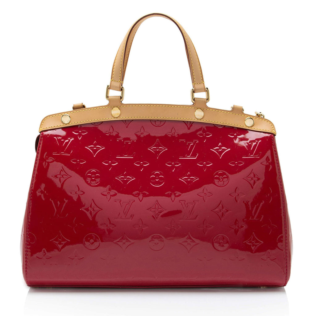 Louis Vuitton Monogram Vernis Brea MM Satchel
