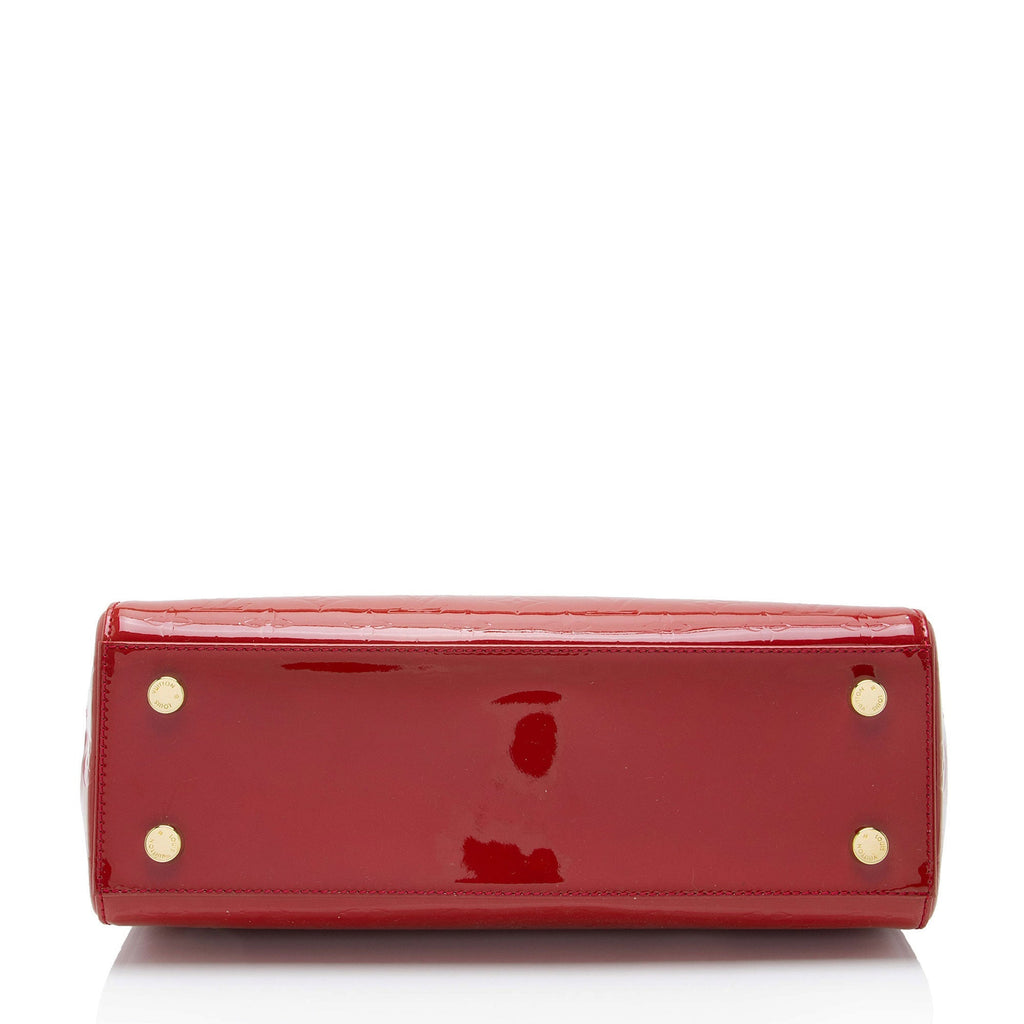 Louis Vuitton Monogram Vernis Brea MM Satchel