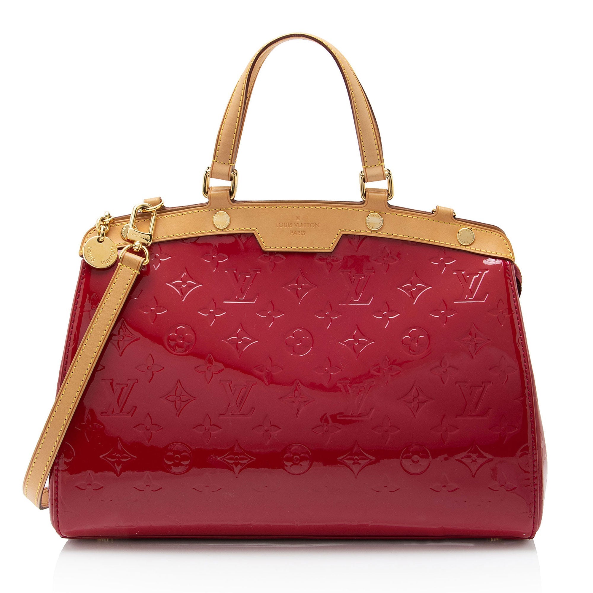 Louis Vuitton Monogram Vernis Brea MM Satchel