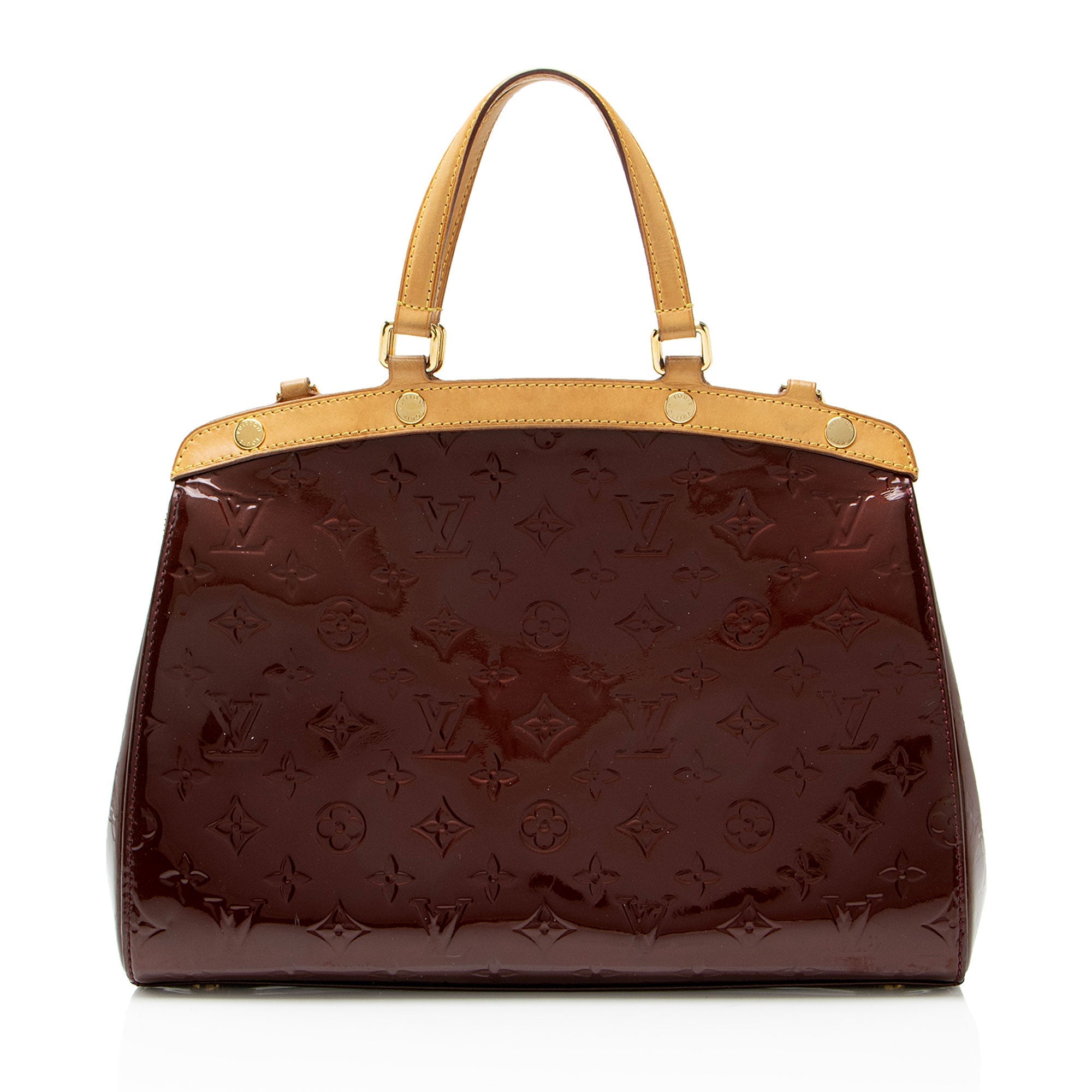 Louis Vuitton Monogram Vernis Brea MM Satchel