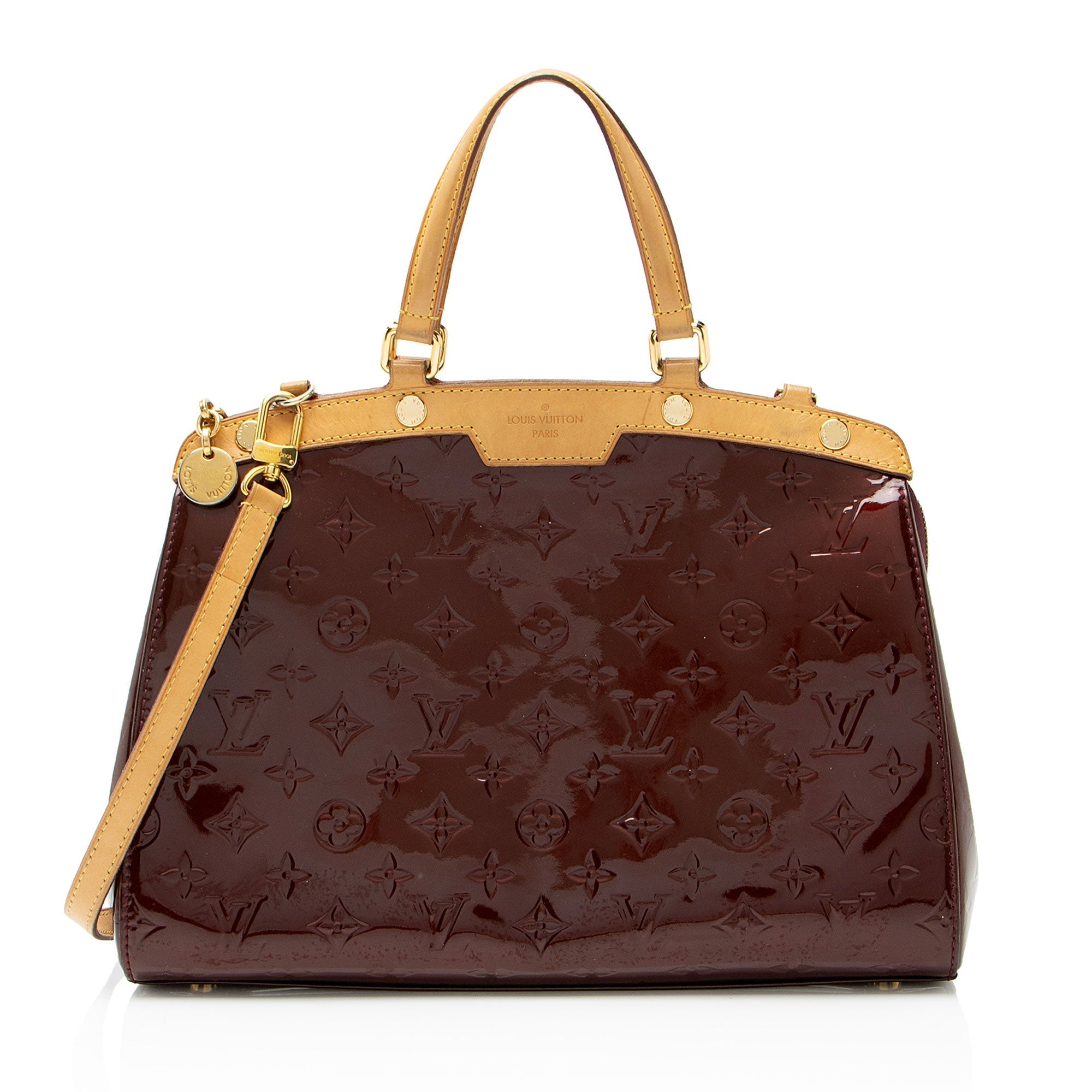 Louis Vuitton Monogram Vernis Brea MM Satchel