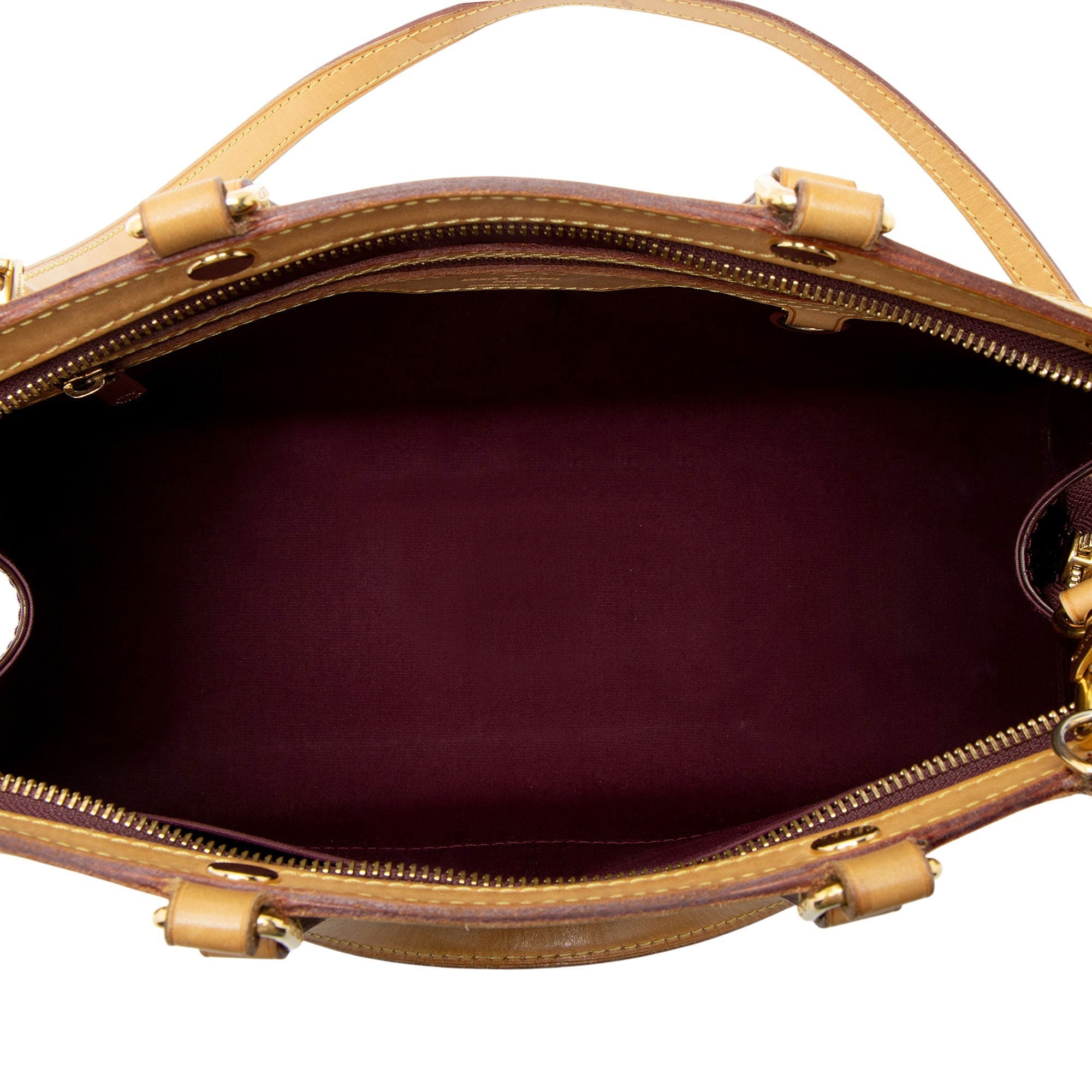 Louis Vuitton Monogram Vernis Brea MM Satchel