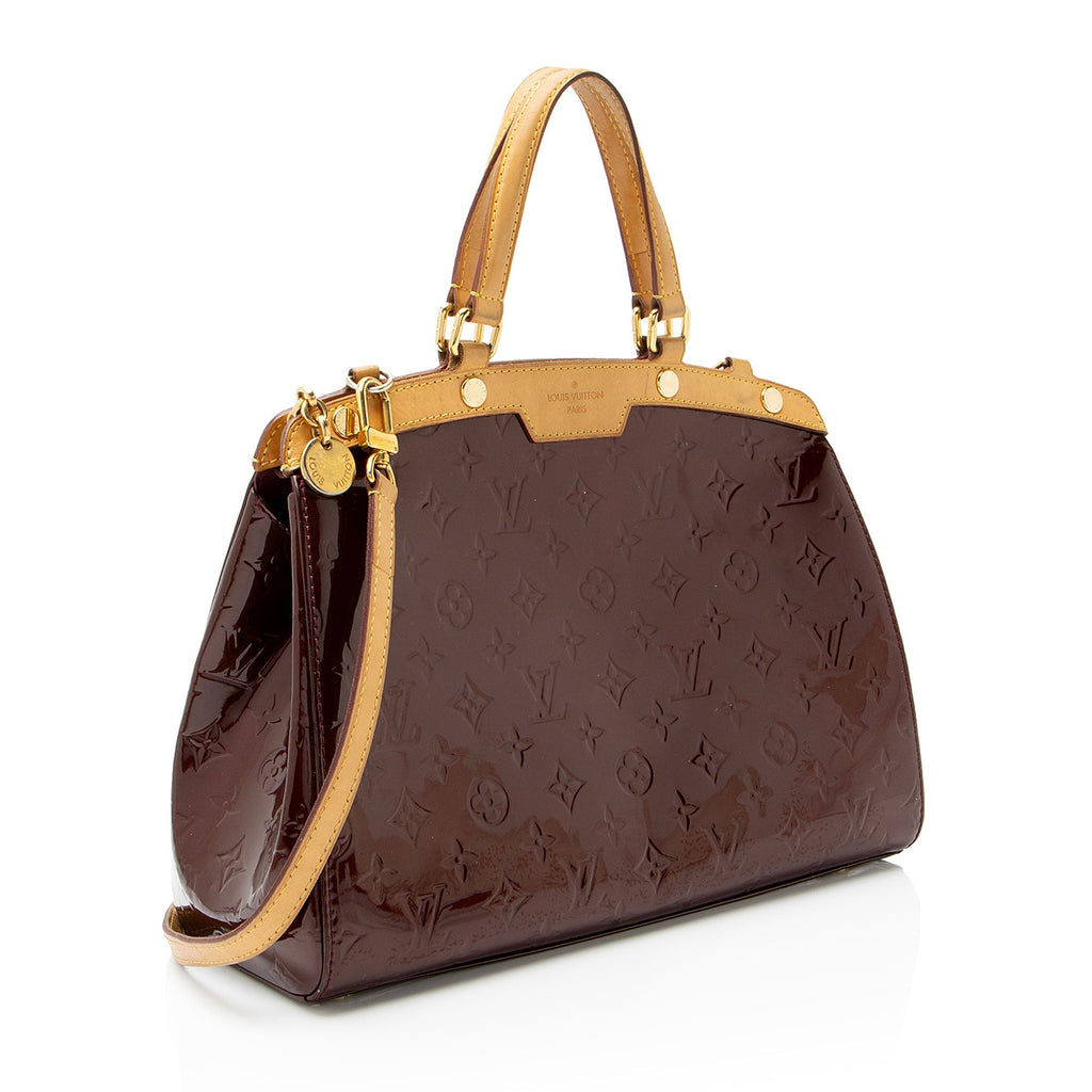 Louis Vuitton Monogram Vernis Brea MM Satchel