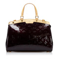 Louis Vuitton Monogram Vernis Brea MM (SHG-owEp1y)