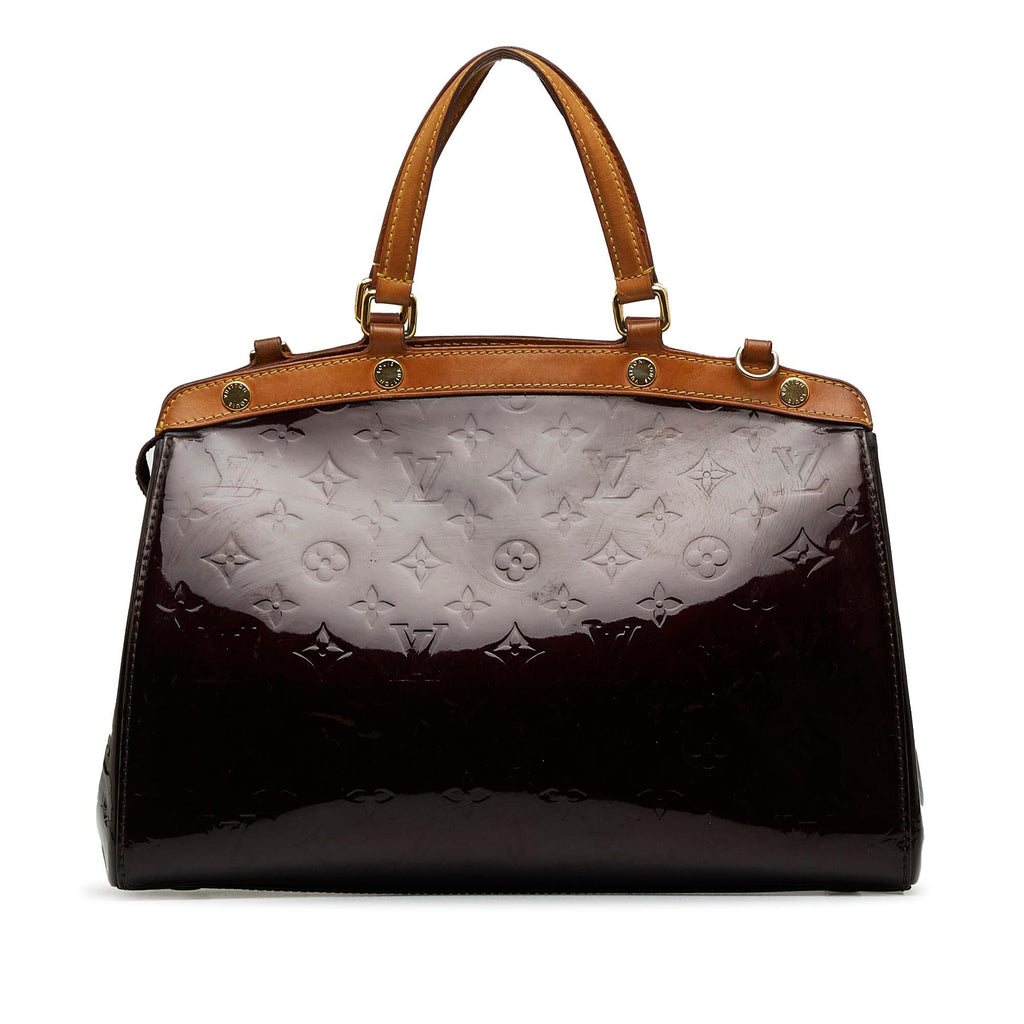 Louis Vuitton Monogram Vernis Brea MM (SHG-OqUUSZ)