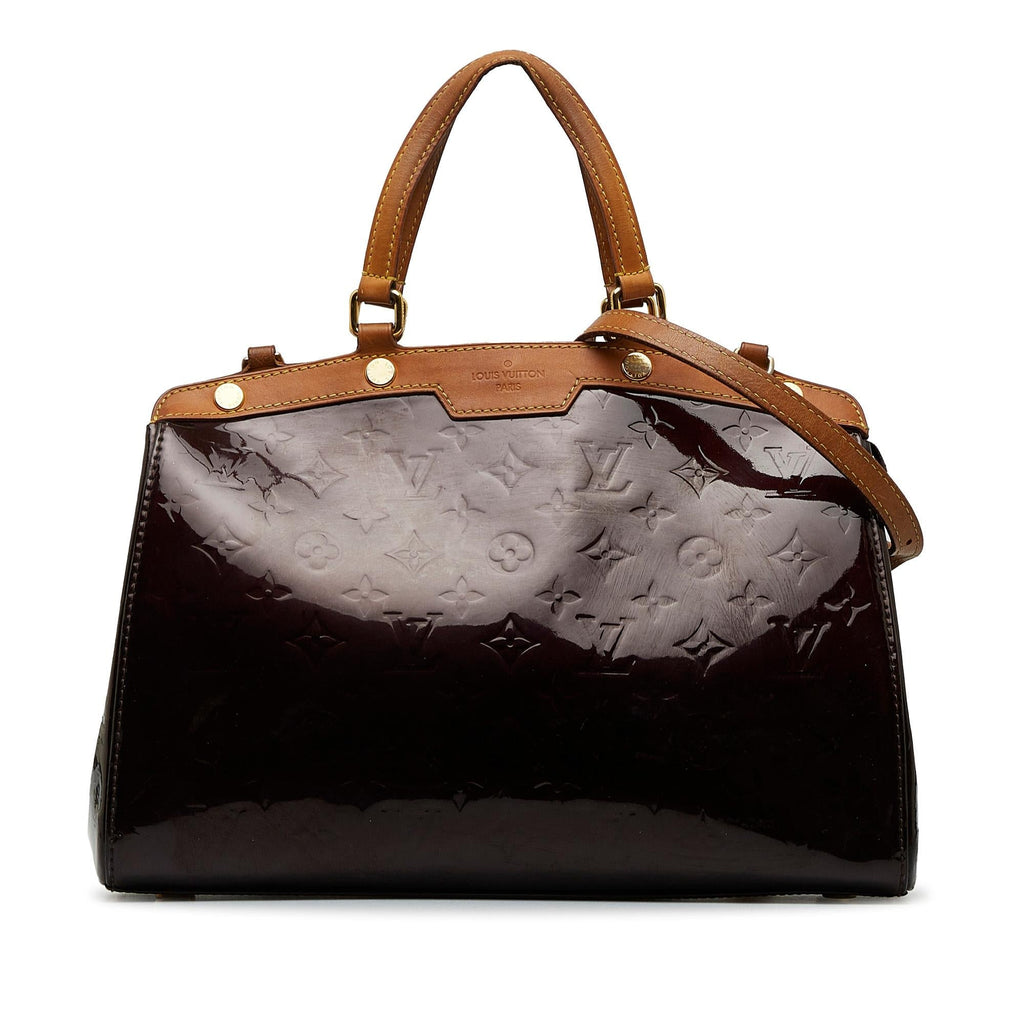 Louis Vuitton Monogram Vernis Brea MM (SHG-OqUUSZ)