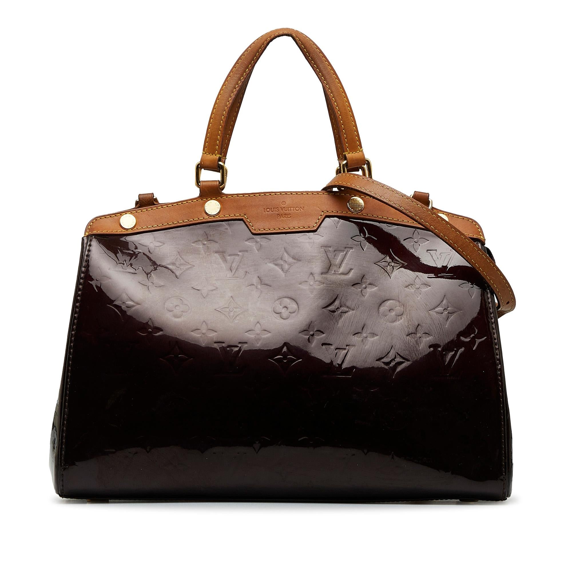 Louis Vuitton Monogram Vernis Brea MM (SHG-OqUUSZ)