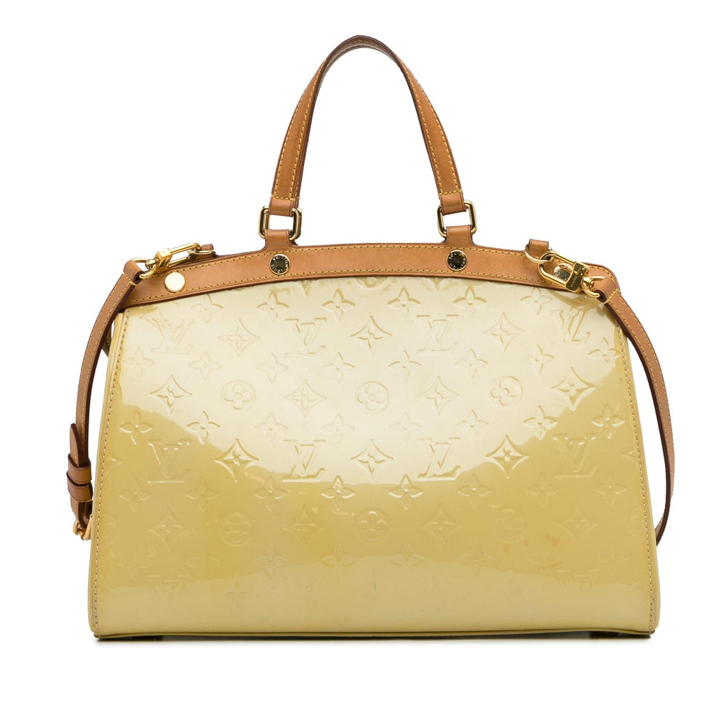 Louis Vuitton Monogram Vernis Brea MM (SHG-yttlDO)