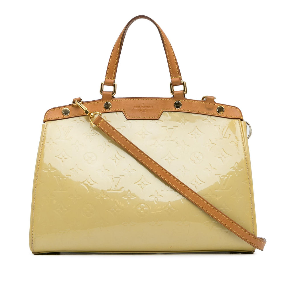 Louis Vuitton Monogram Vernis Brea MM (SHG-yttlDO)