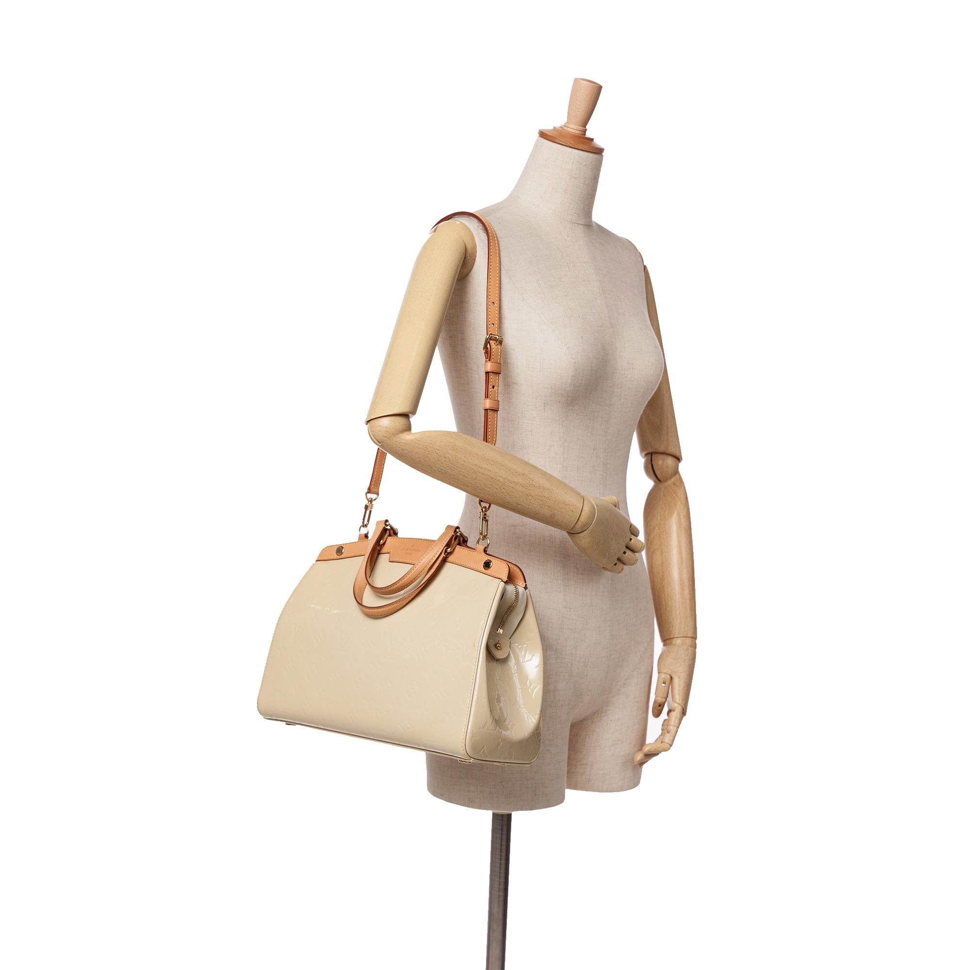 Louis Vuitton Monogram Vernis Brea MM
