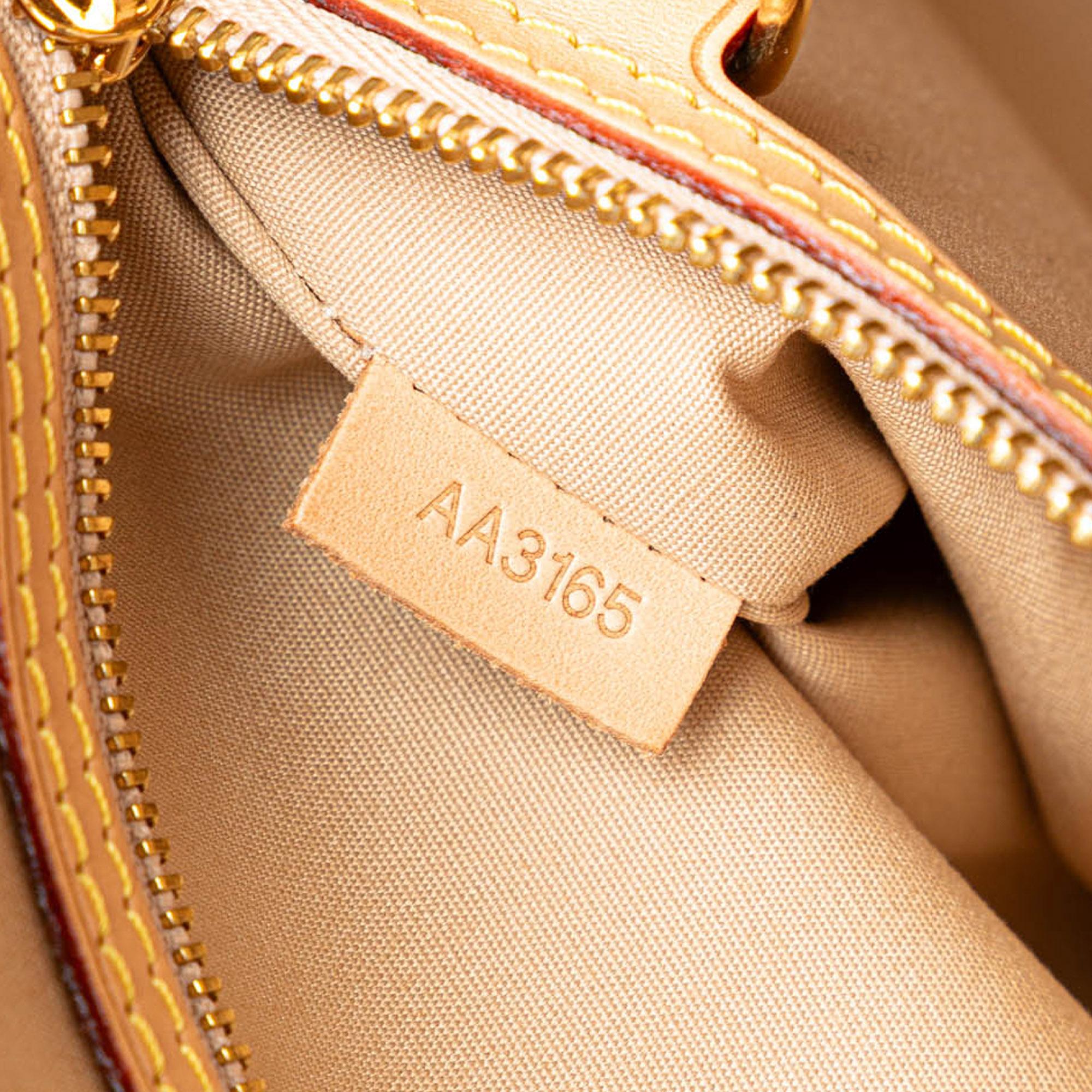 Louis Vuitton Monogram Vernis Brea MM