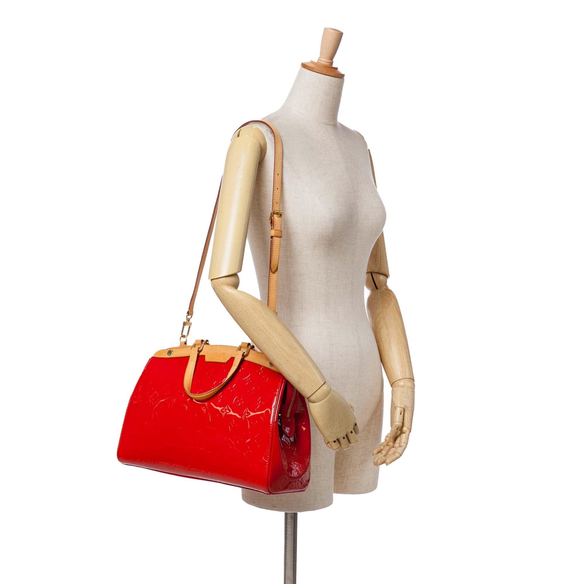 Louis Vuitton Monogram Vernis Brea MM