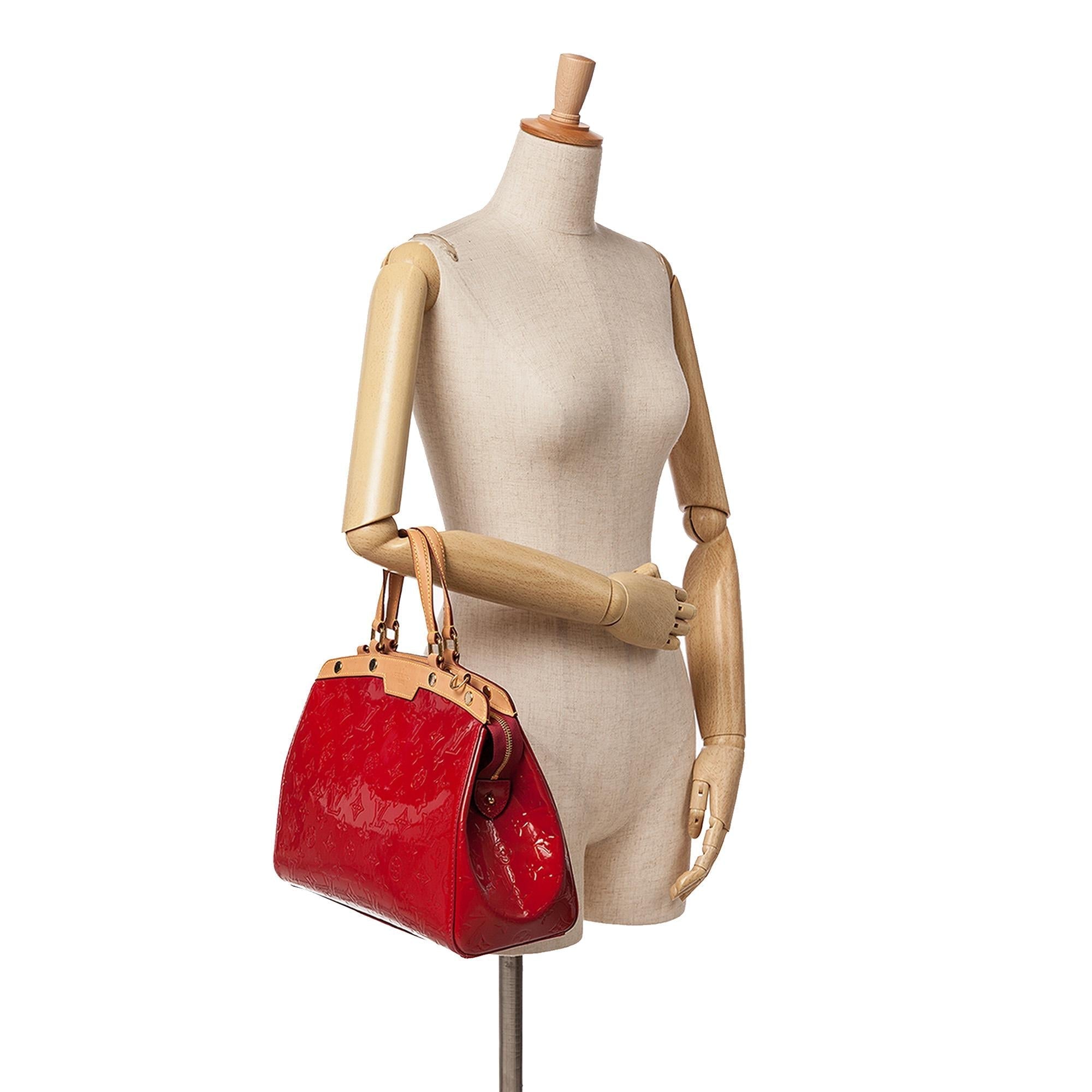 Louis Vuitton Monogram Vernis Brea MM