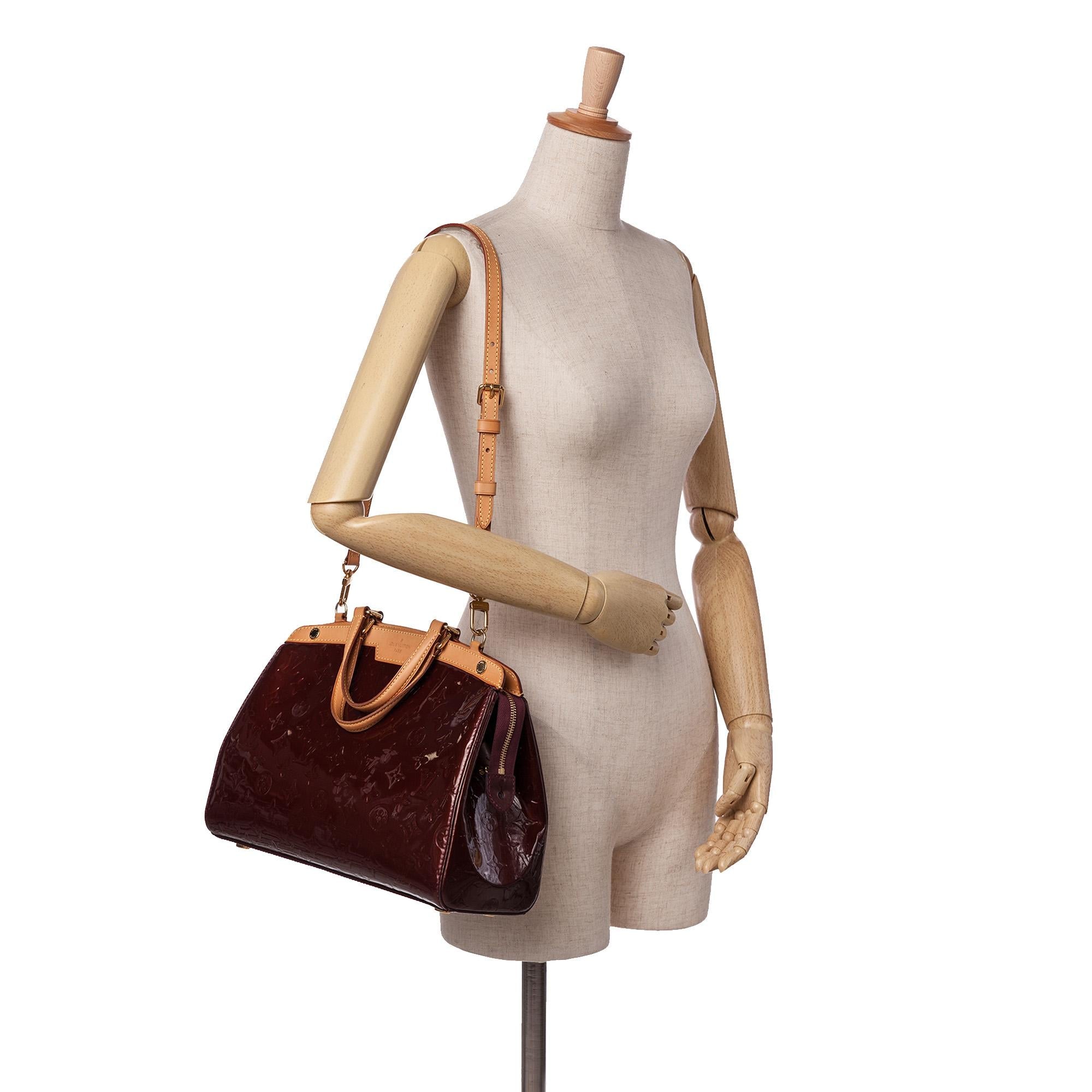 Louis Vuitton Monogram Vernis Brea MM