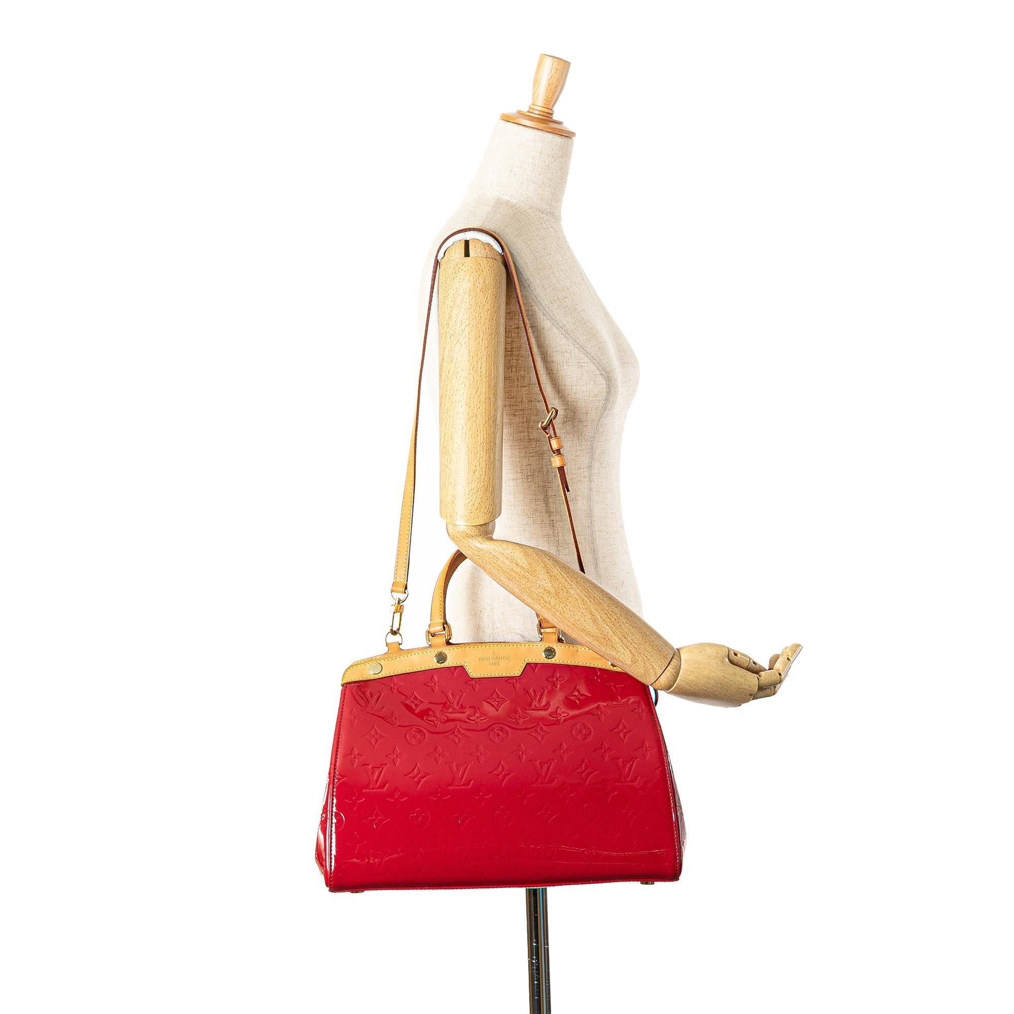 Louis Vuitton Monogram Vernis Brea MM