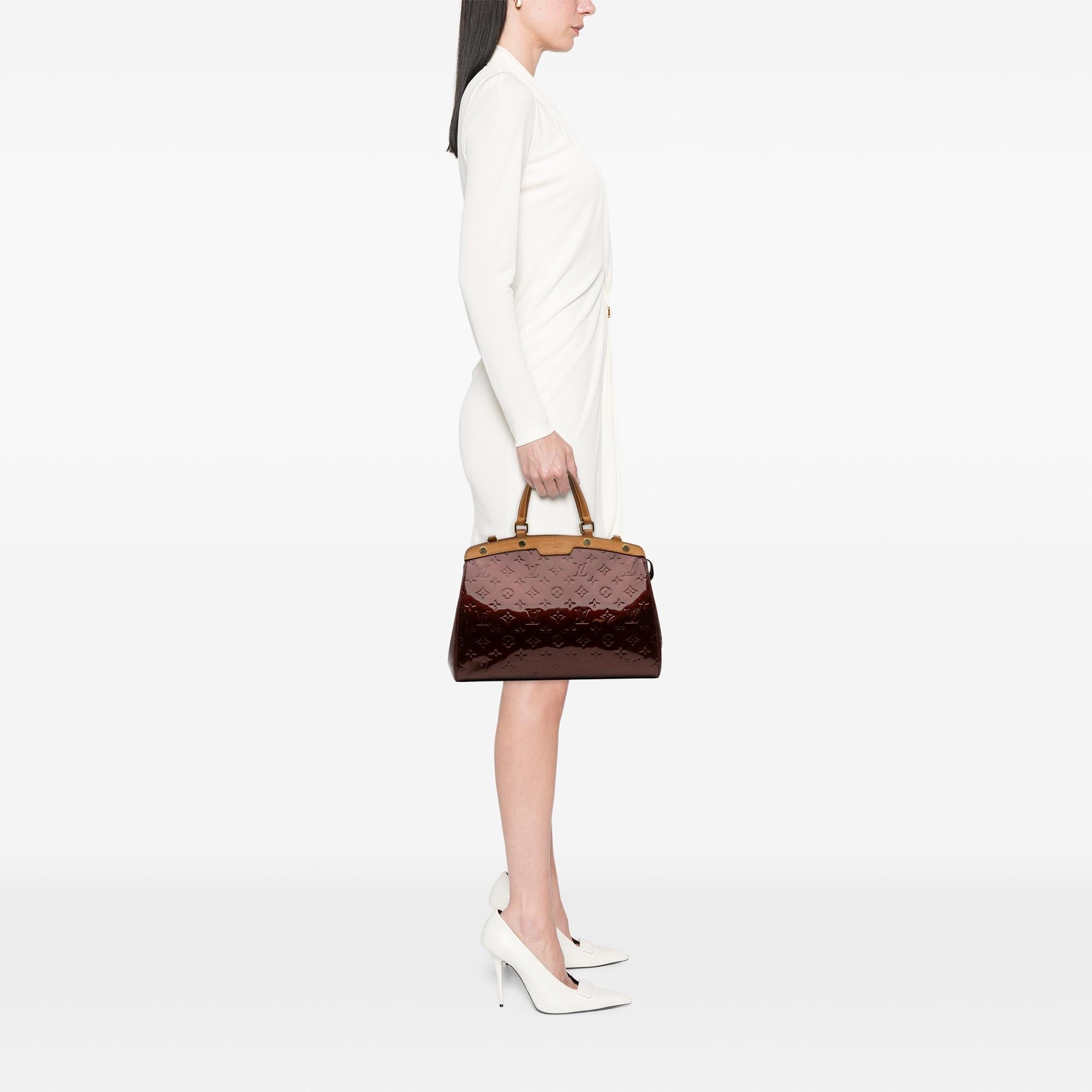 Louis Vuitton Monogram Vernis Brea MM