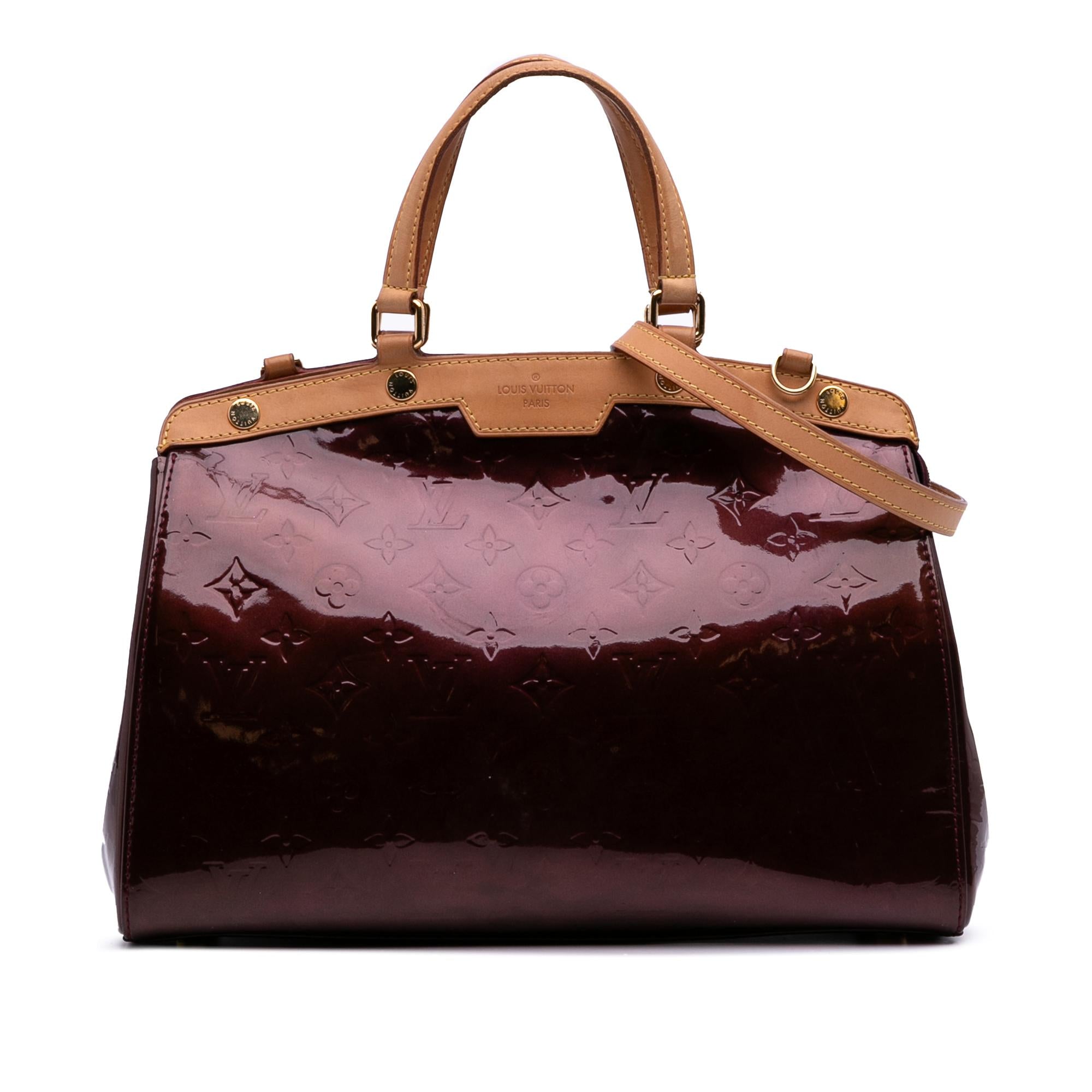 Louis Vuitton Monogram Vernis Brea MM