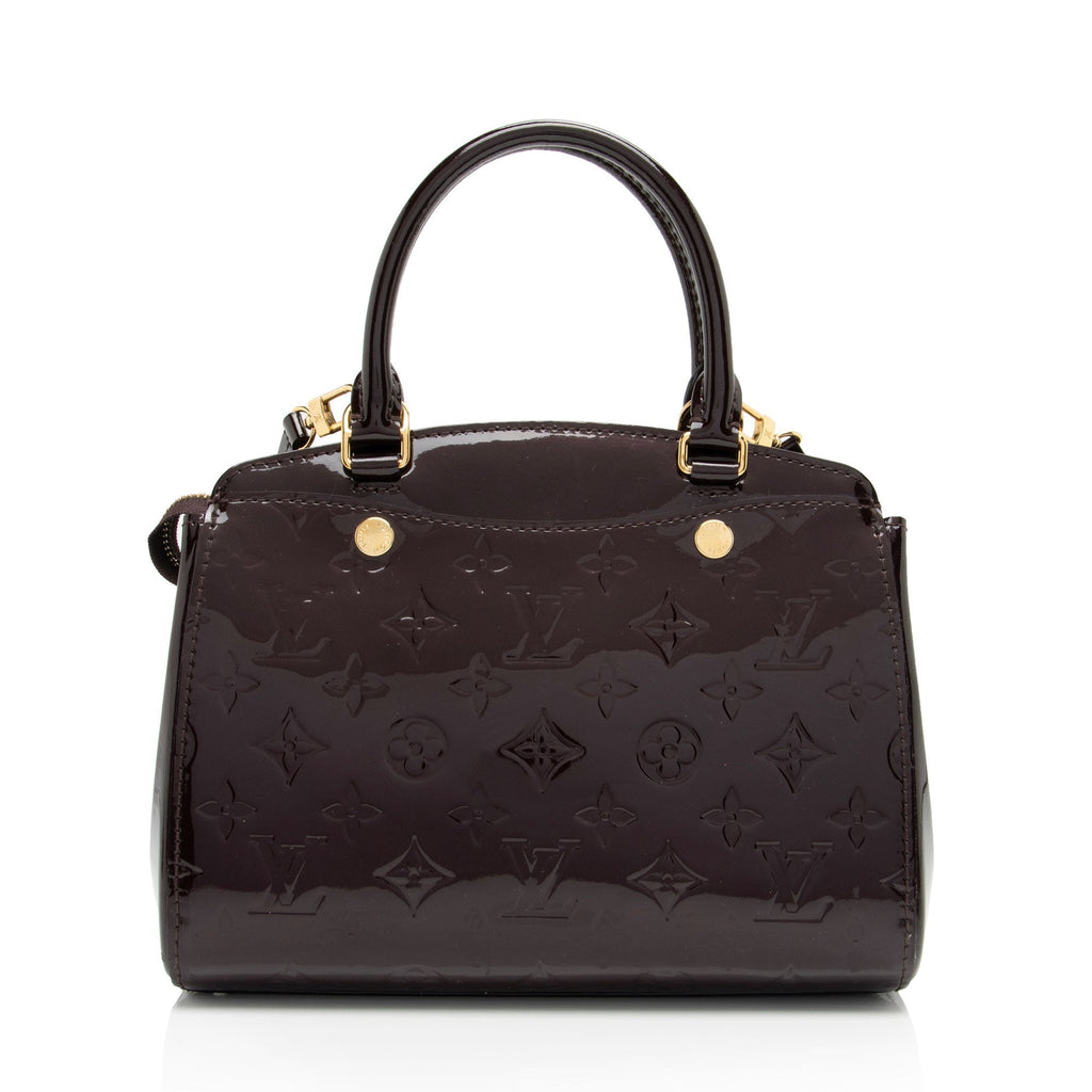 Louis Vuitton Monogram Vernis Brea PM NM Satchel (SHF-yiNsdP)