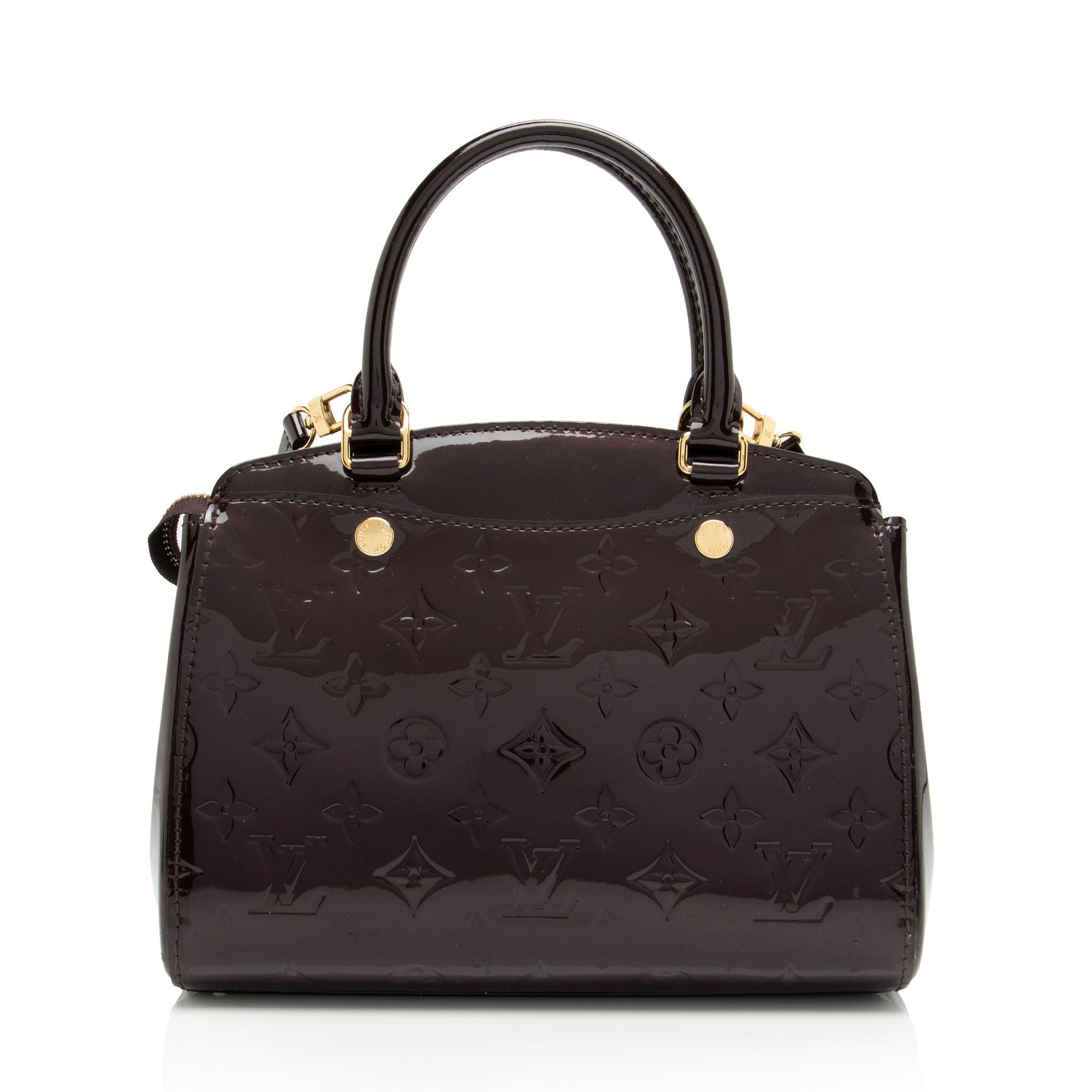 Louis Vuitton Monogram Vernis Brea PM NM Satchel (SHF-yiNsdP)