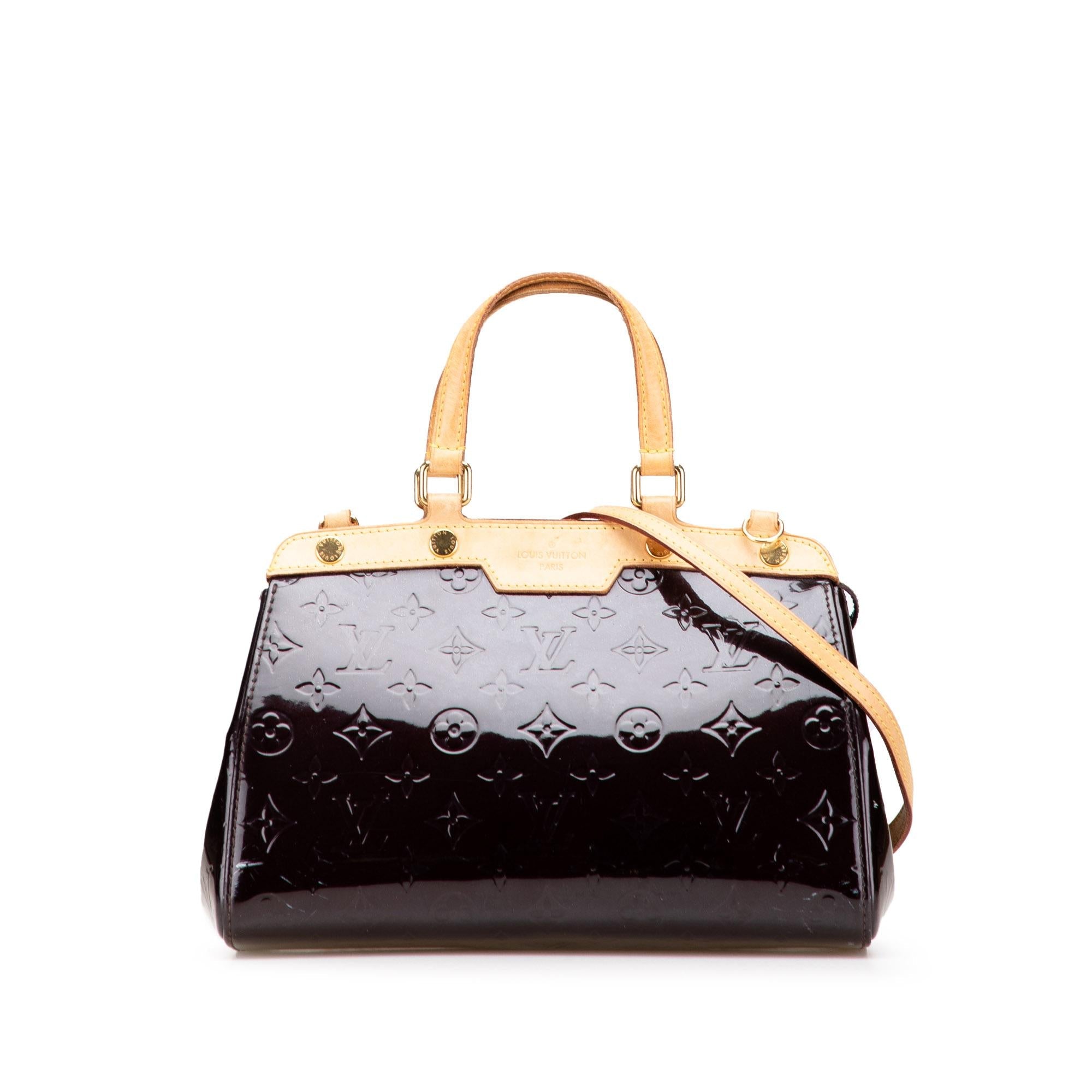 Louis Vuitton Monogram Vernis Brea PM