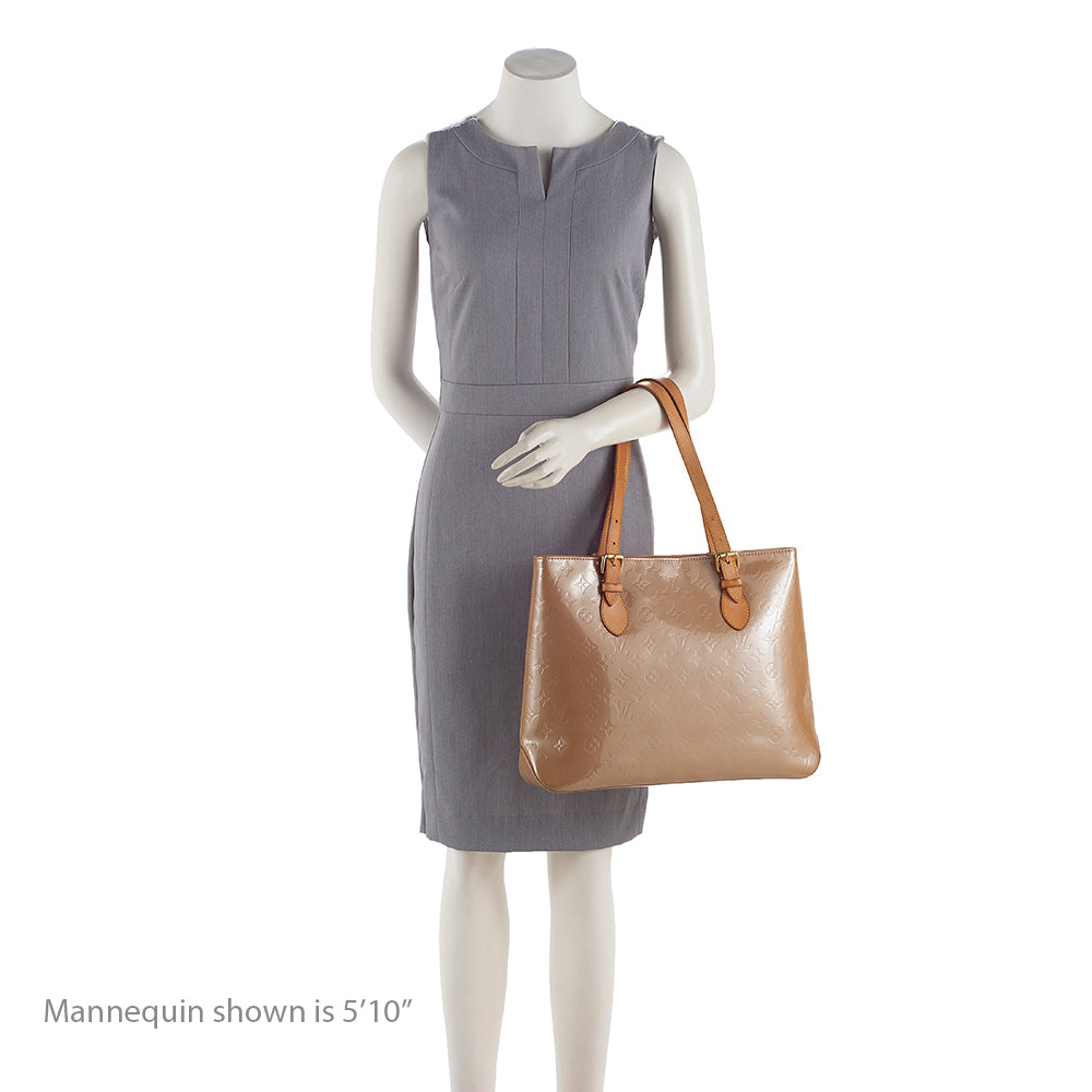 Louis Vuitton Monogram Vernis Brentwood Tote (SHF-19175)