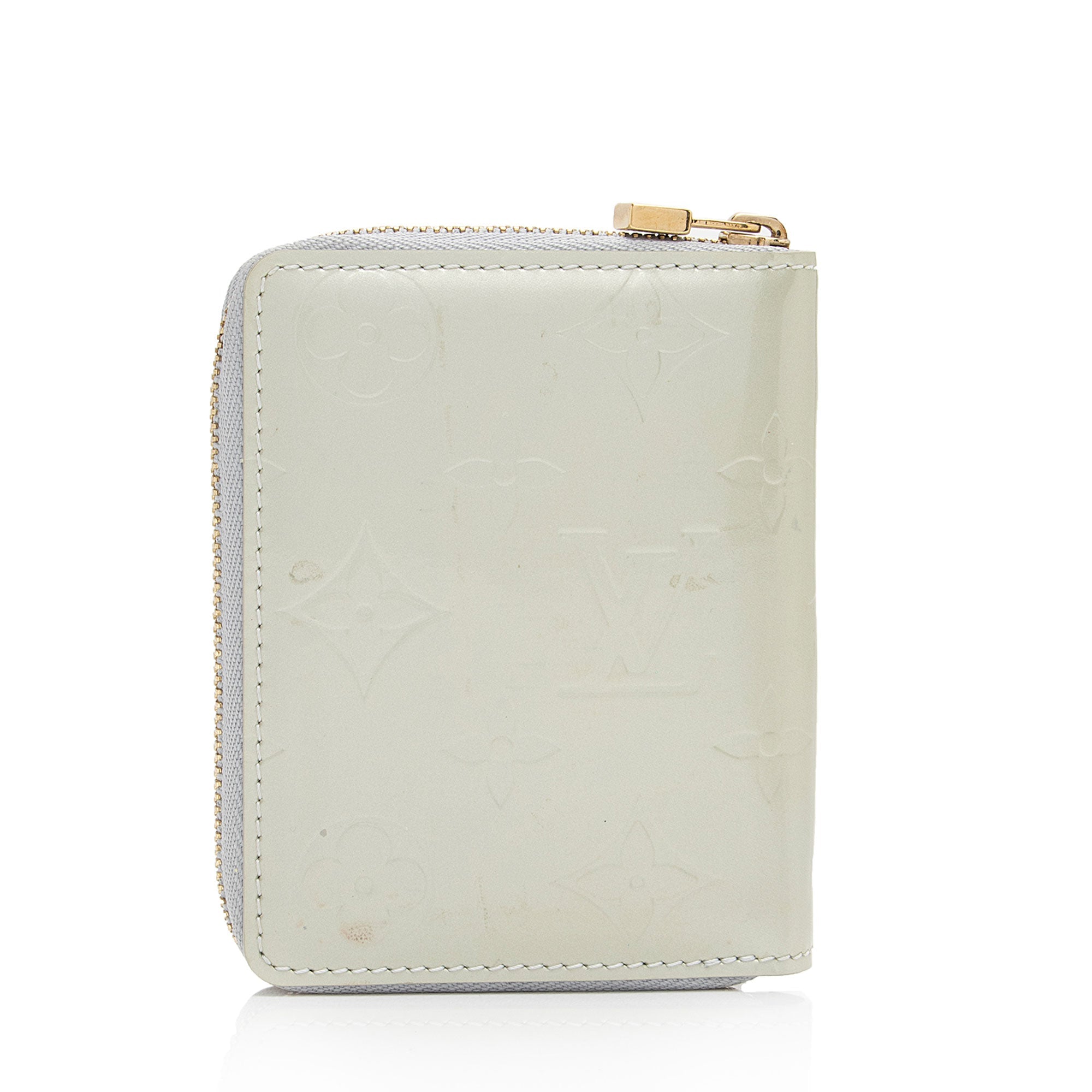 Louis Vuitton Monogram Vernis Broome Zip Wallet (SHF-It7BPo)