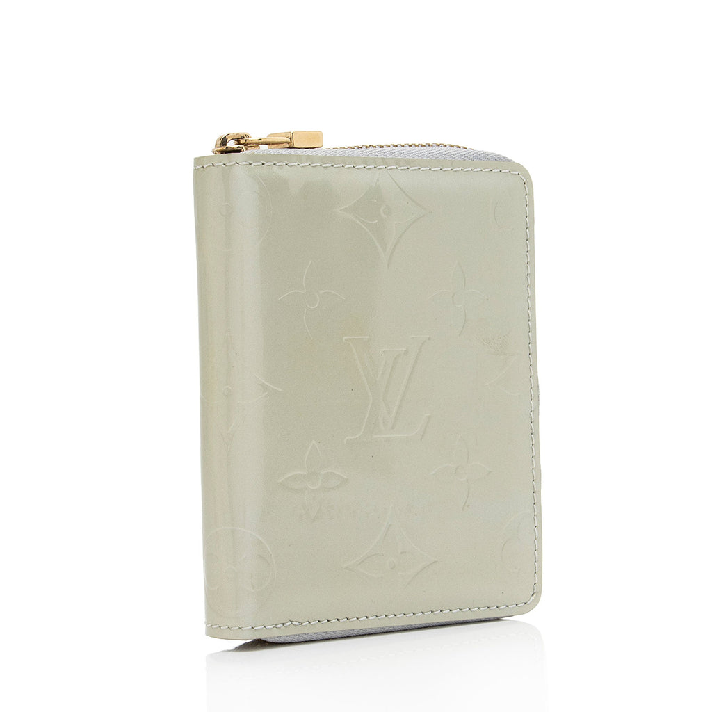 Louis Vuitton Monogram Vernis Broome Zip Wallet (SHF-It7BPo)
