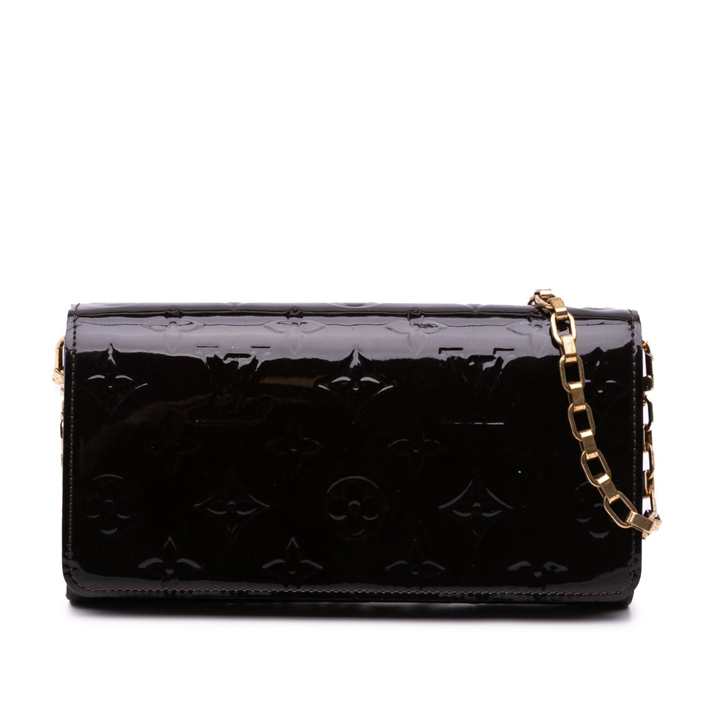 Louis Vuitton Monogram Vernis Chain Wallet